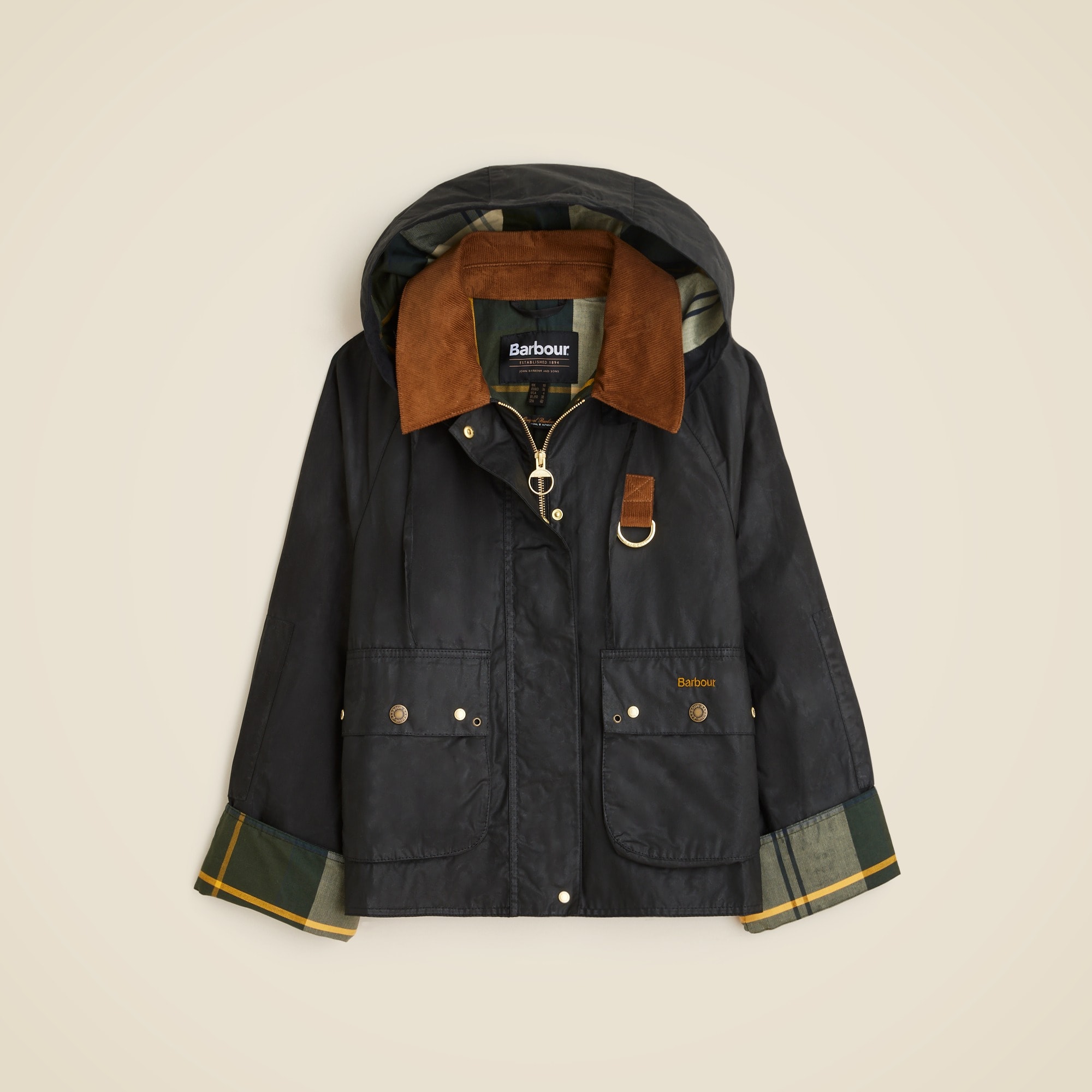 Barbour® Erma waxed jacket