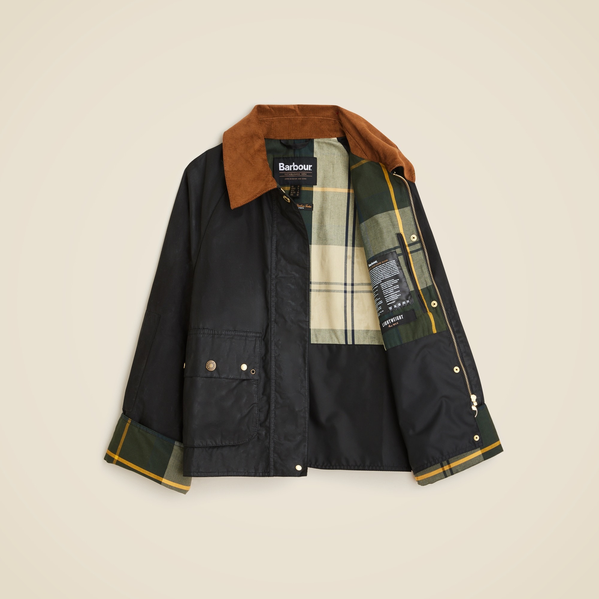 Barbour® Erma waxed jacket