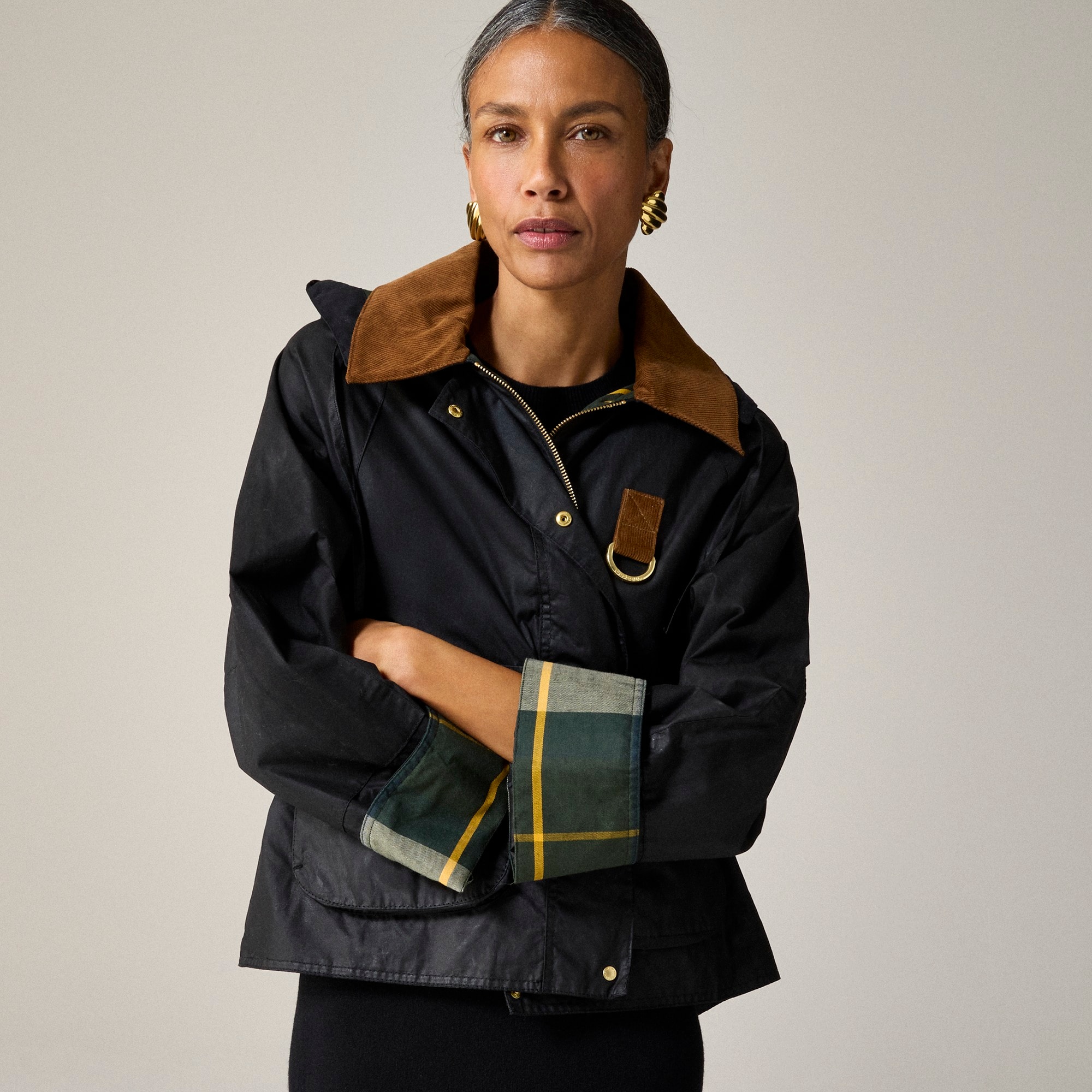 Barbour® Erma waxed jacket