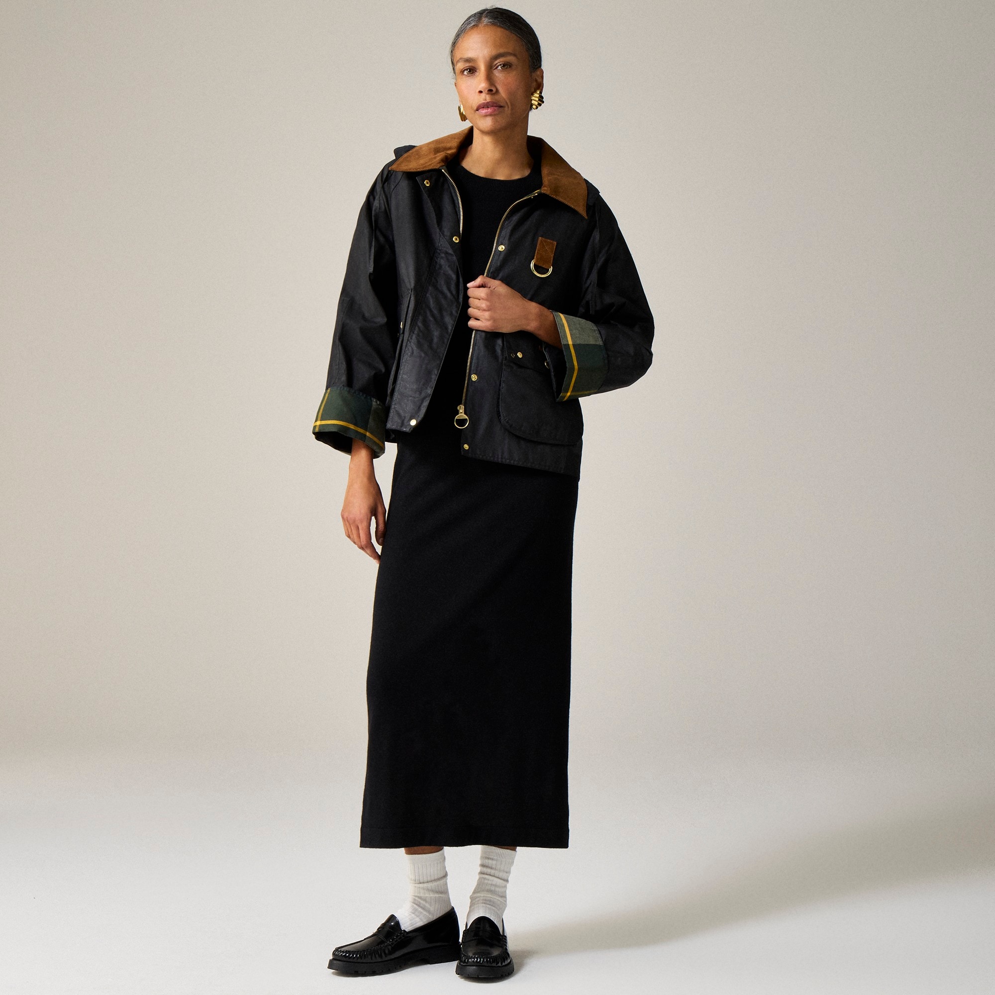 Barbour® Erma waxed jacket