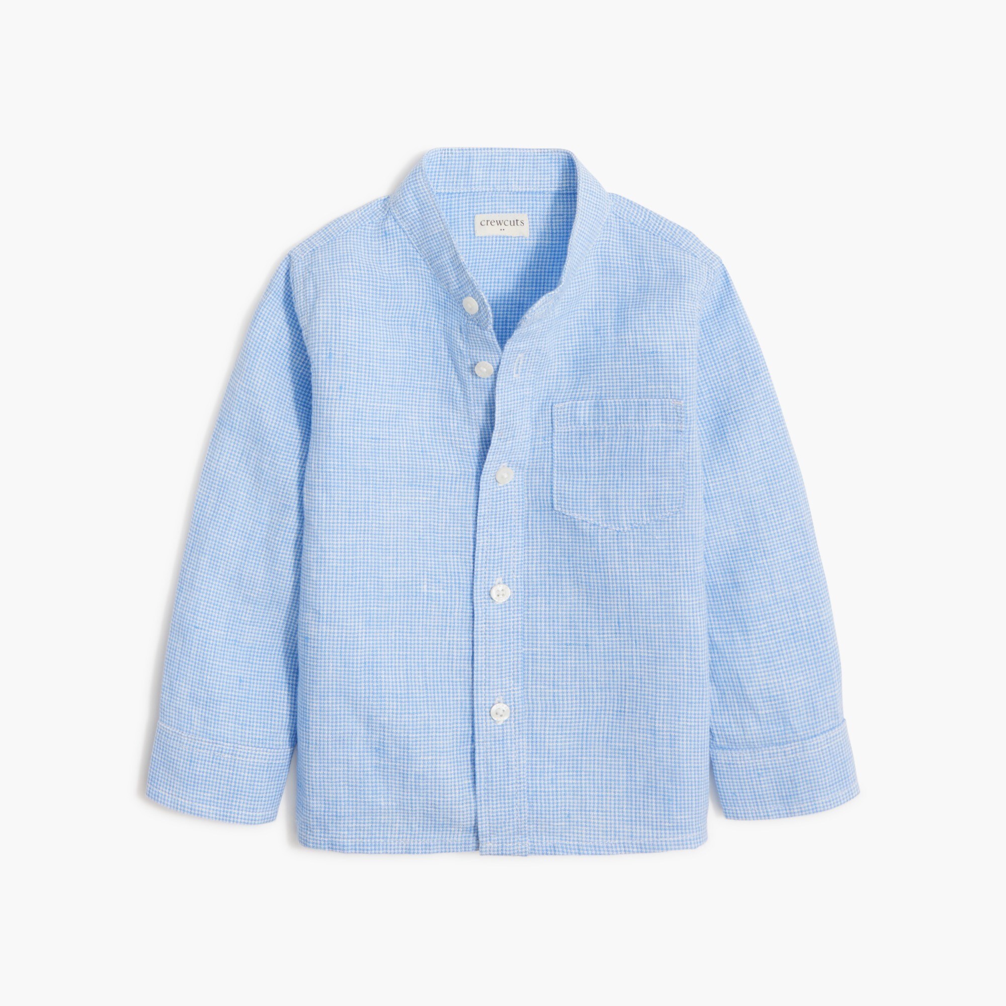 baby & toddler boys Baby &amp; toddler boys' linen-blend shirt