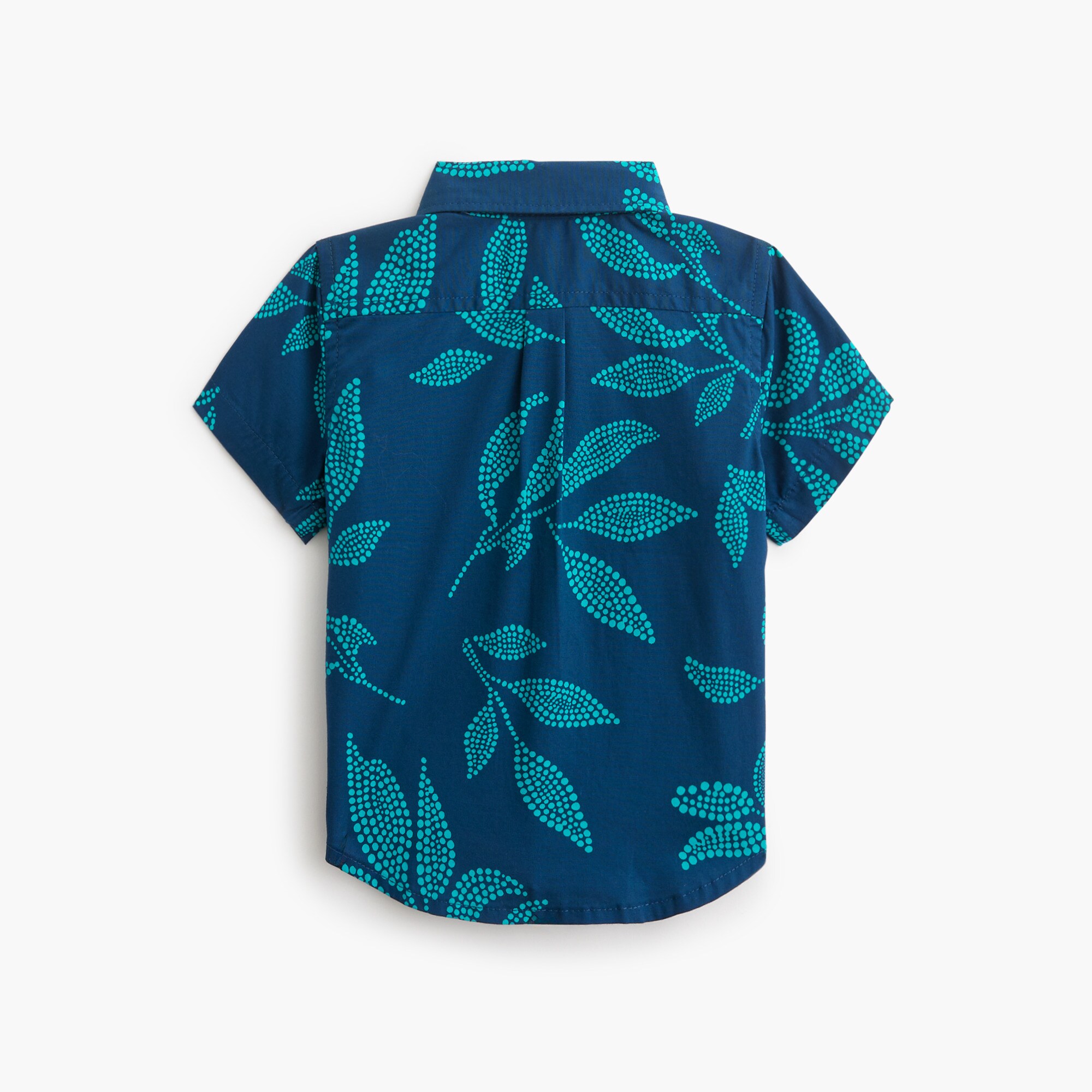 Baby & toddler boys' short-sleeve poplin shirt