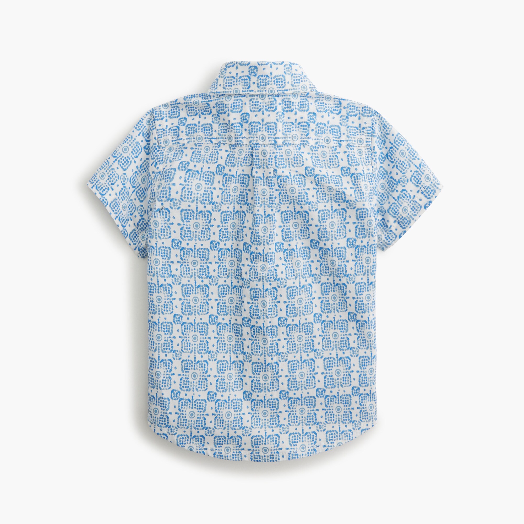 Baby & toddler boys' short-sleeve poplin shirt