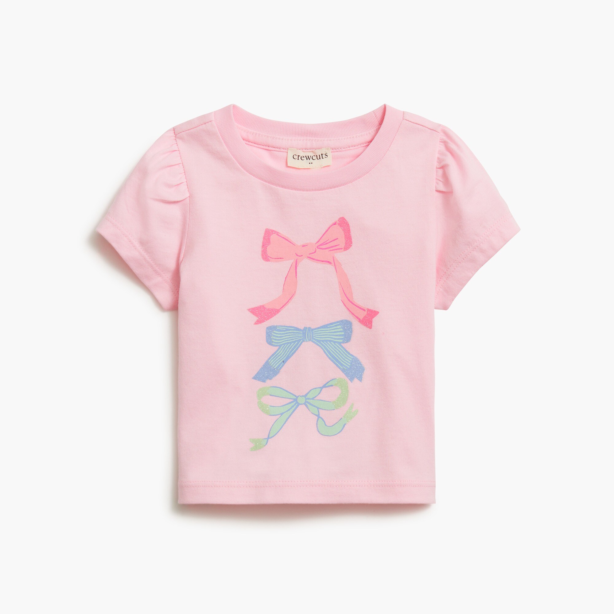baby &amp; toddler girls' bows graphic tee for toddler