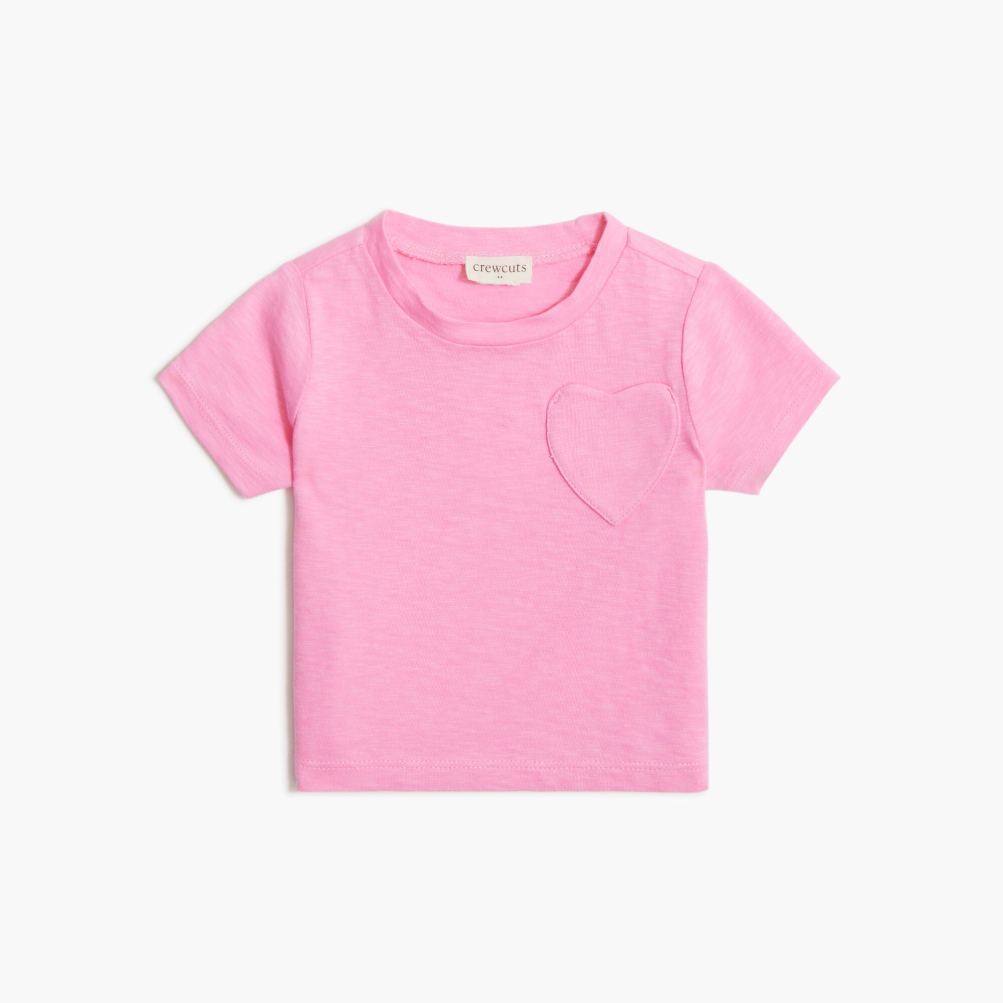 baby & toddler girls Baby &amp; toddler girls' heart pocket tee