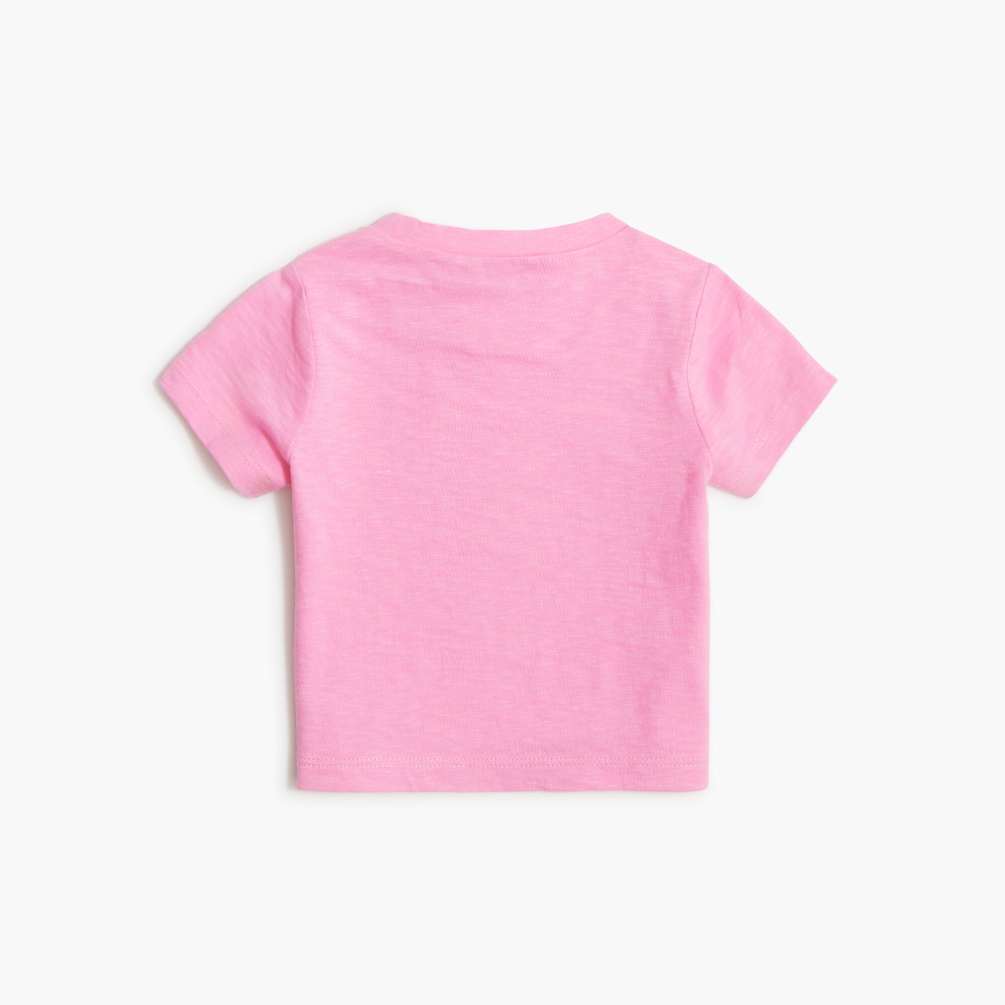 Baby & toddler girls' heart pocket tee