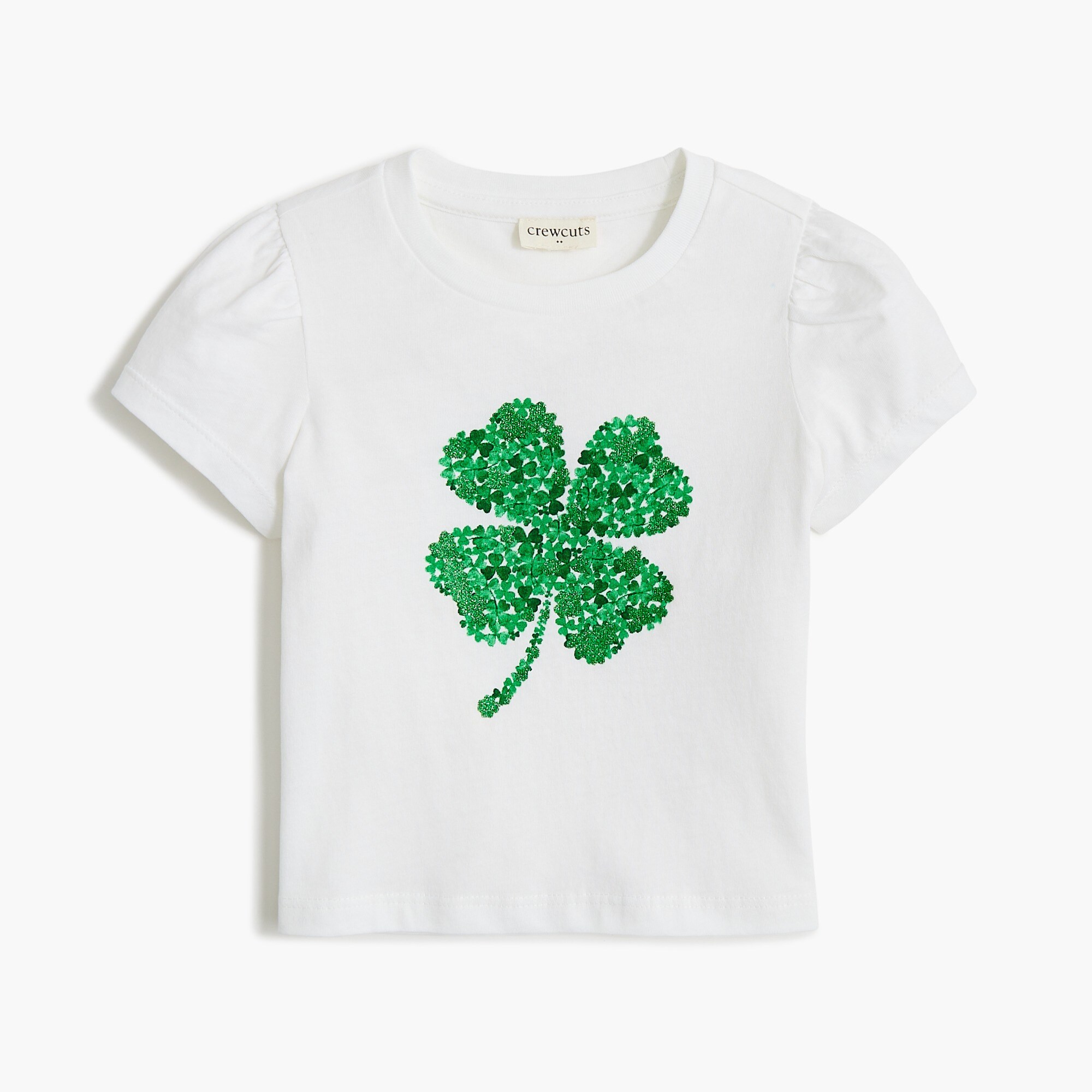  Baby &amp; toddler girls' clover graphic tee