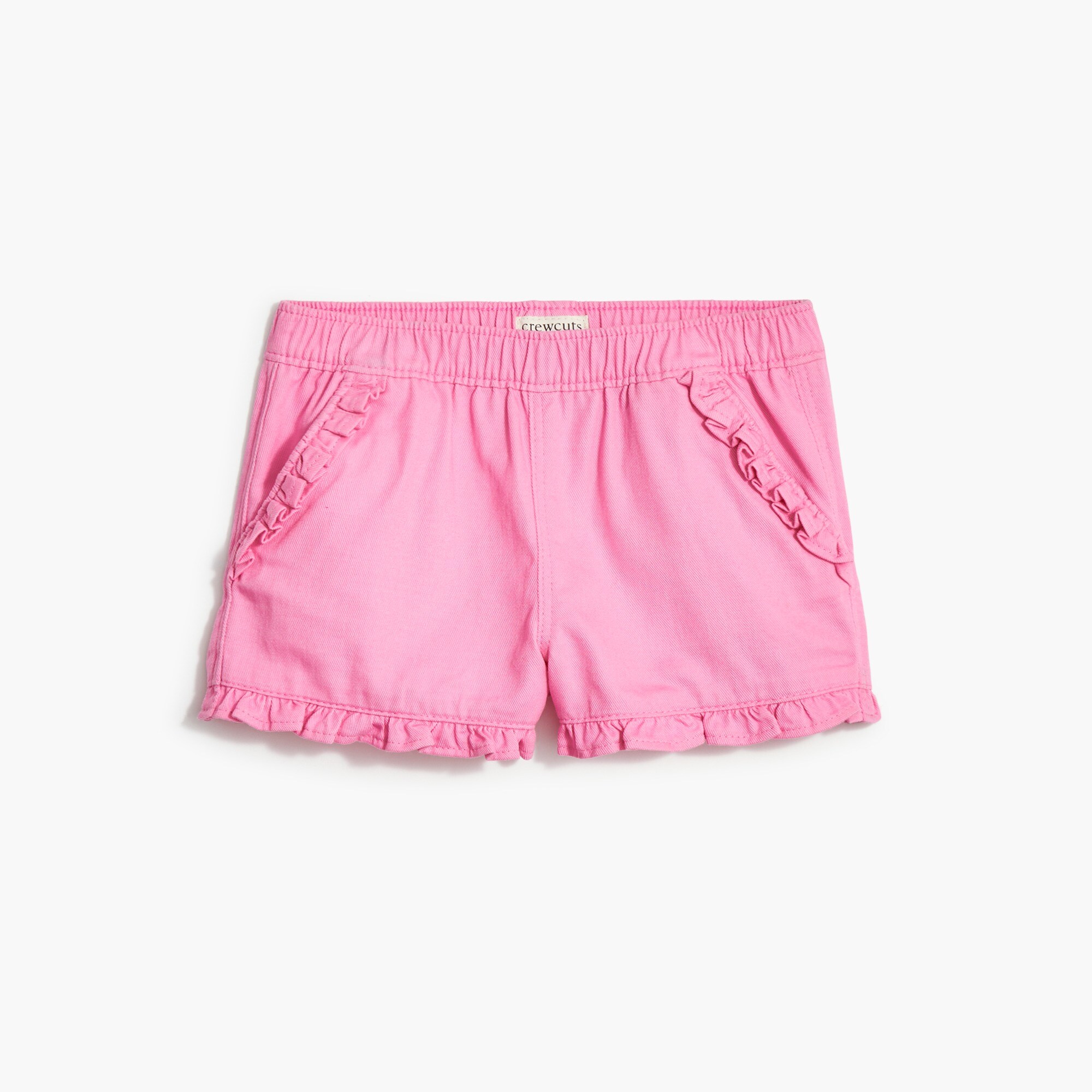baby & toddler girls Baby &amp; toddler girls' soft twill ruffle short