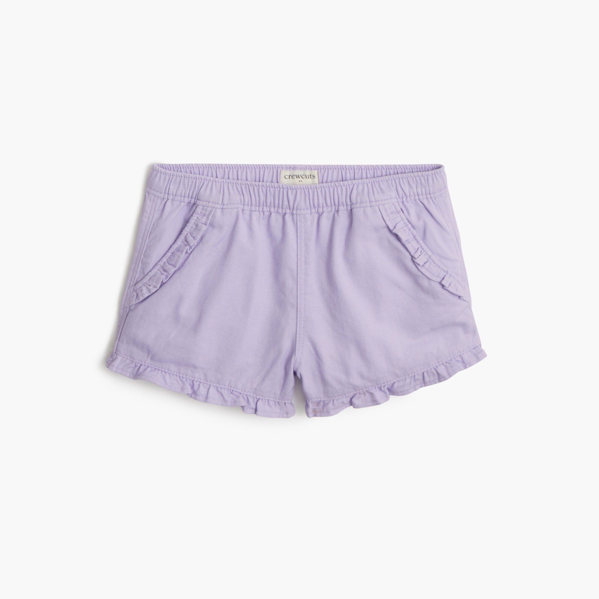 baby & toddler girls Baby &amp; toddler girls' soft twill ruffle short