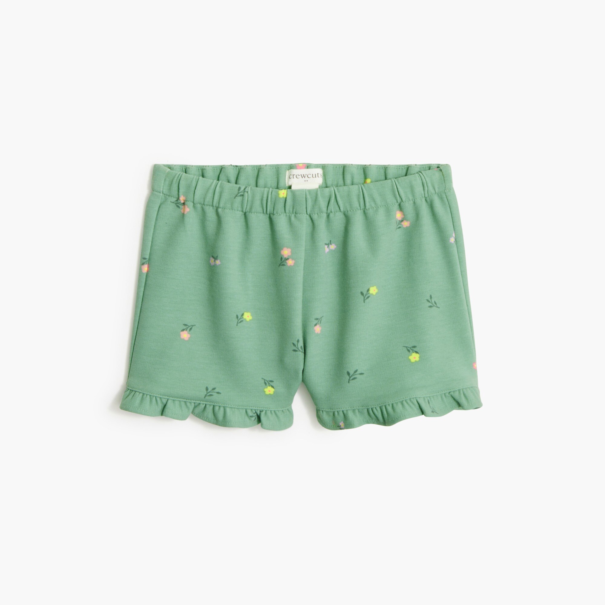 baby &amp; toddler girls' french terry ruffle short for toddler