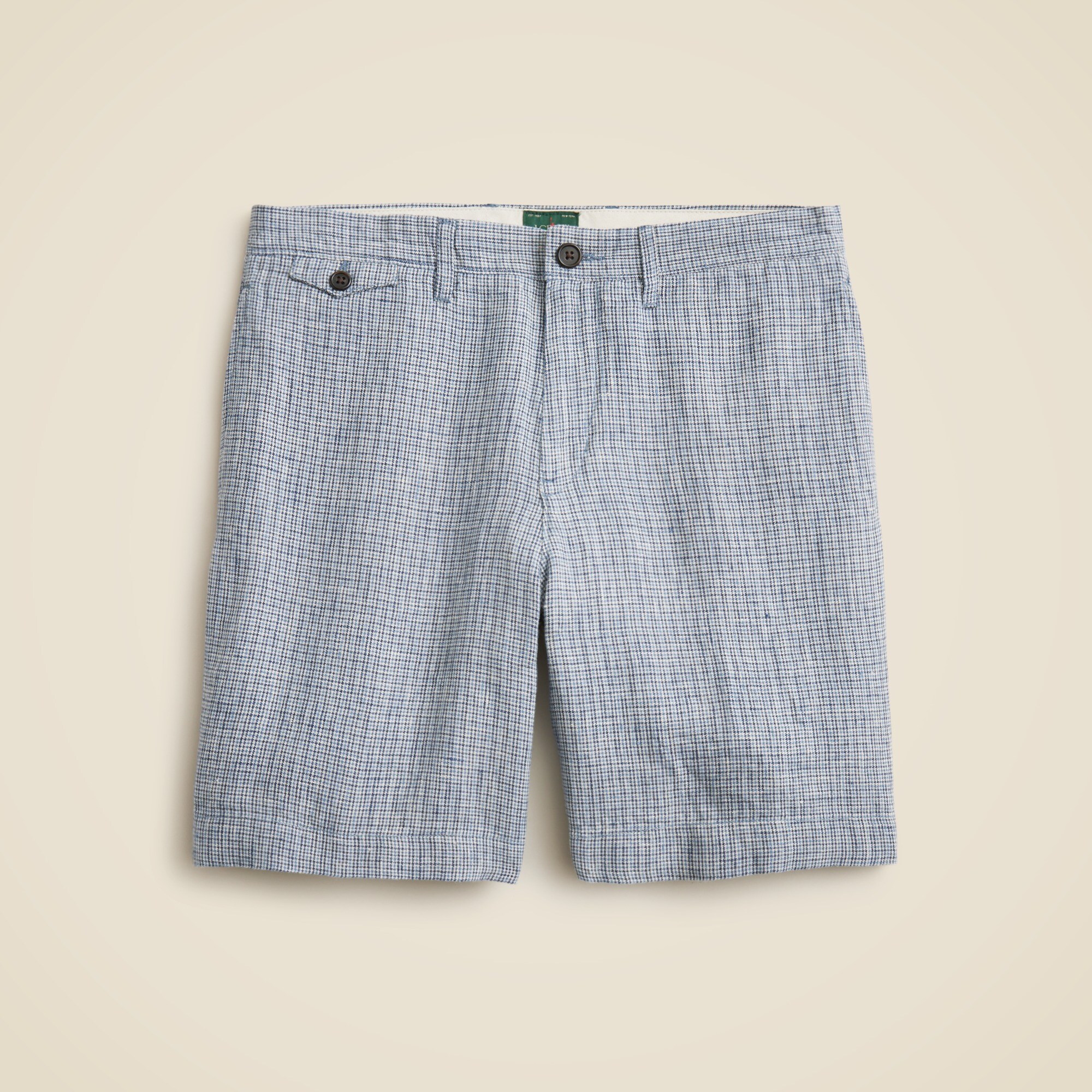  8.5&quot; linen short