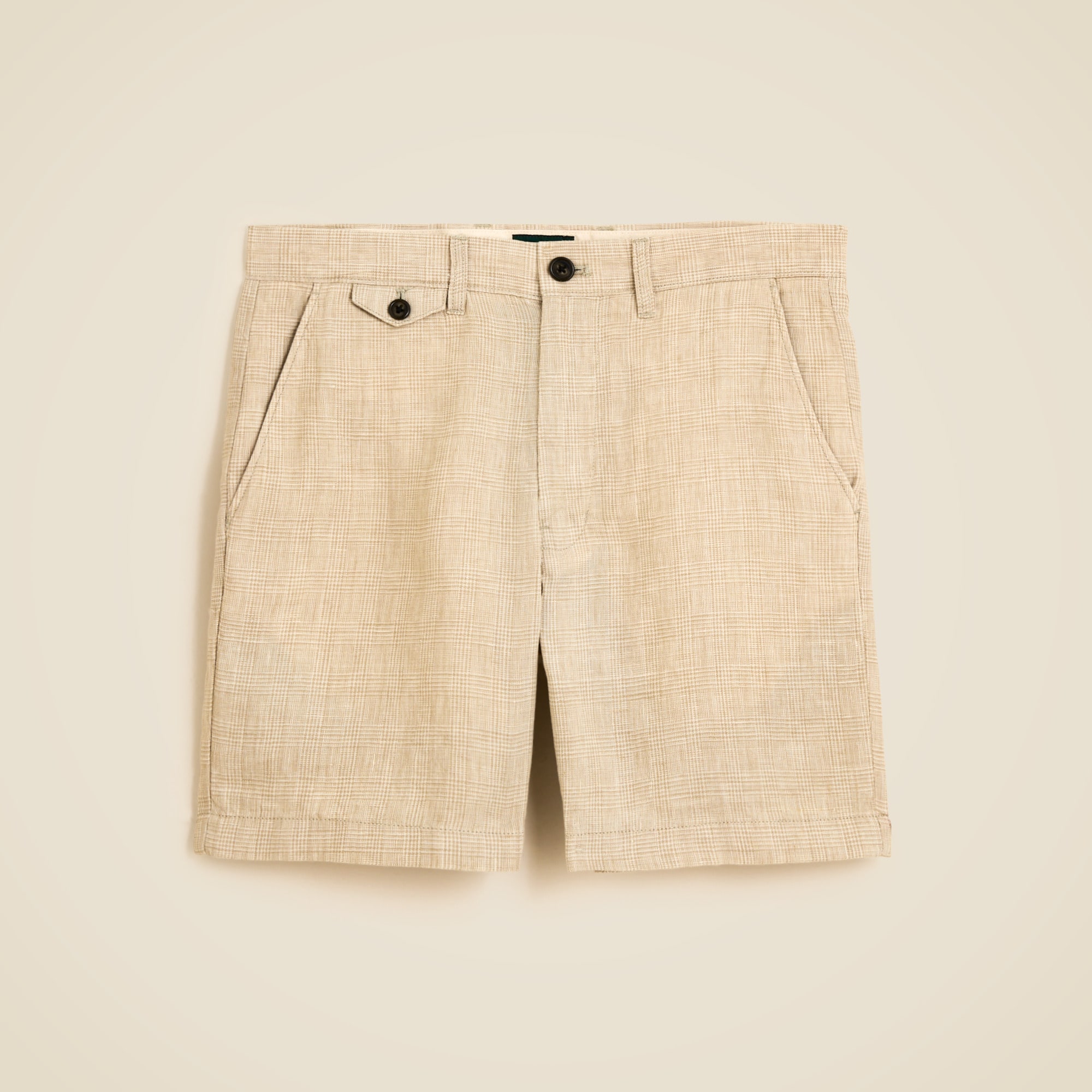 【THE MOZZ】Jay Linen Setup Shorts Men's Linen Garda Shorts Made in USA | RAMBLERS WAY