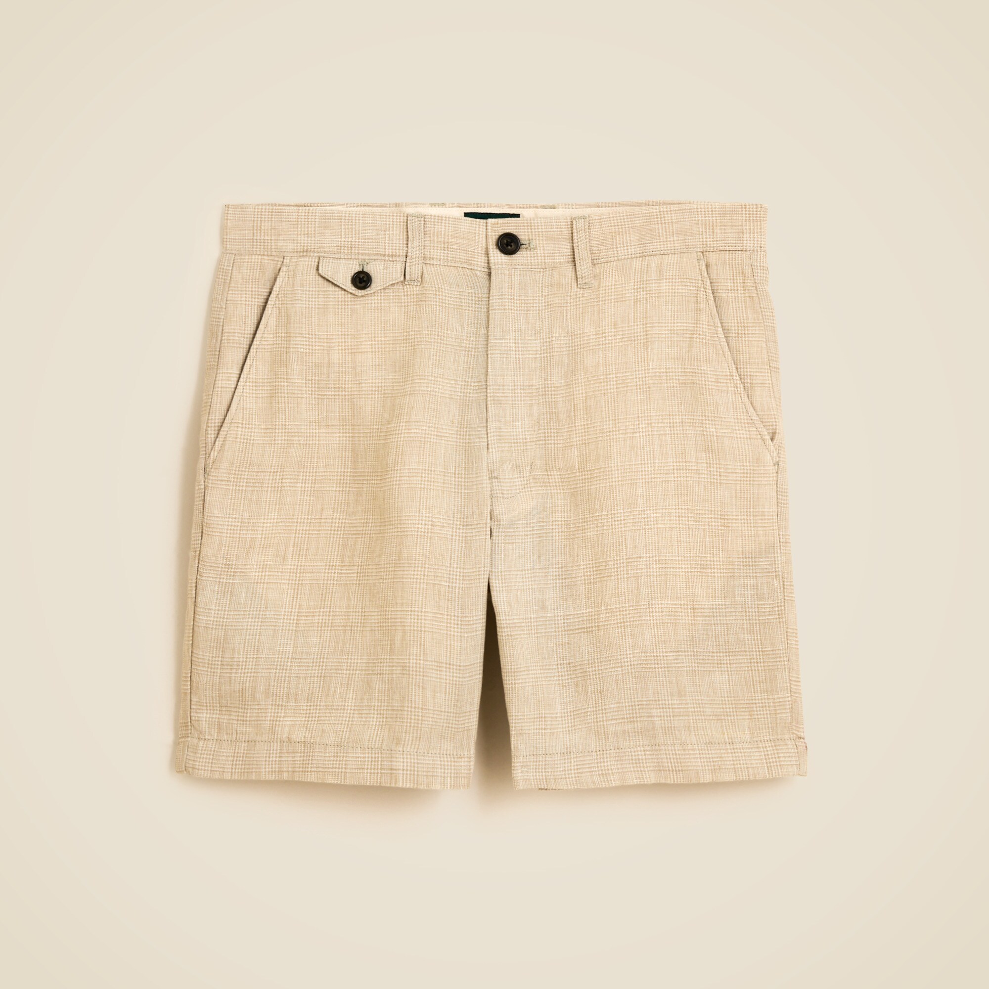 7" linen short