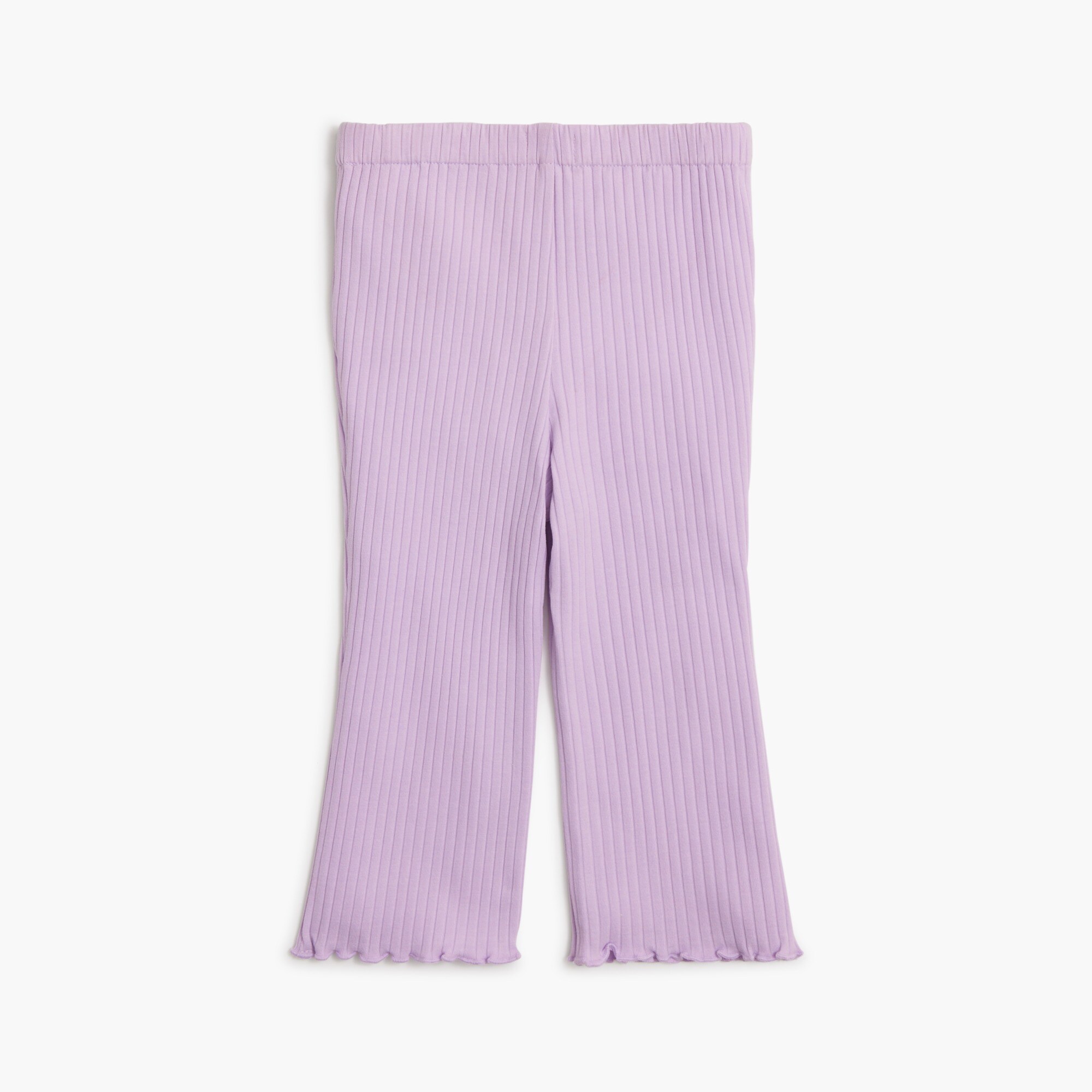 Baby & toddler girls' embroidered ribbed-knit set
