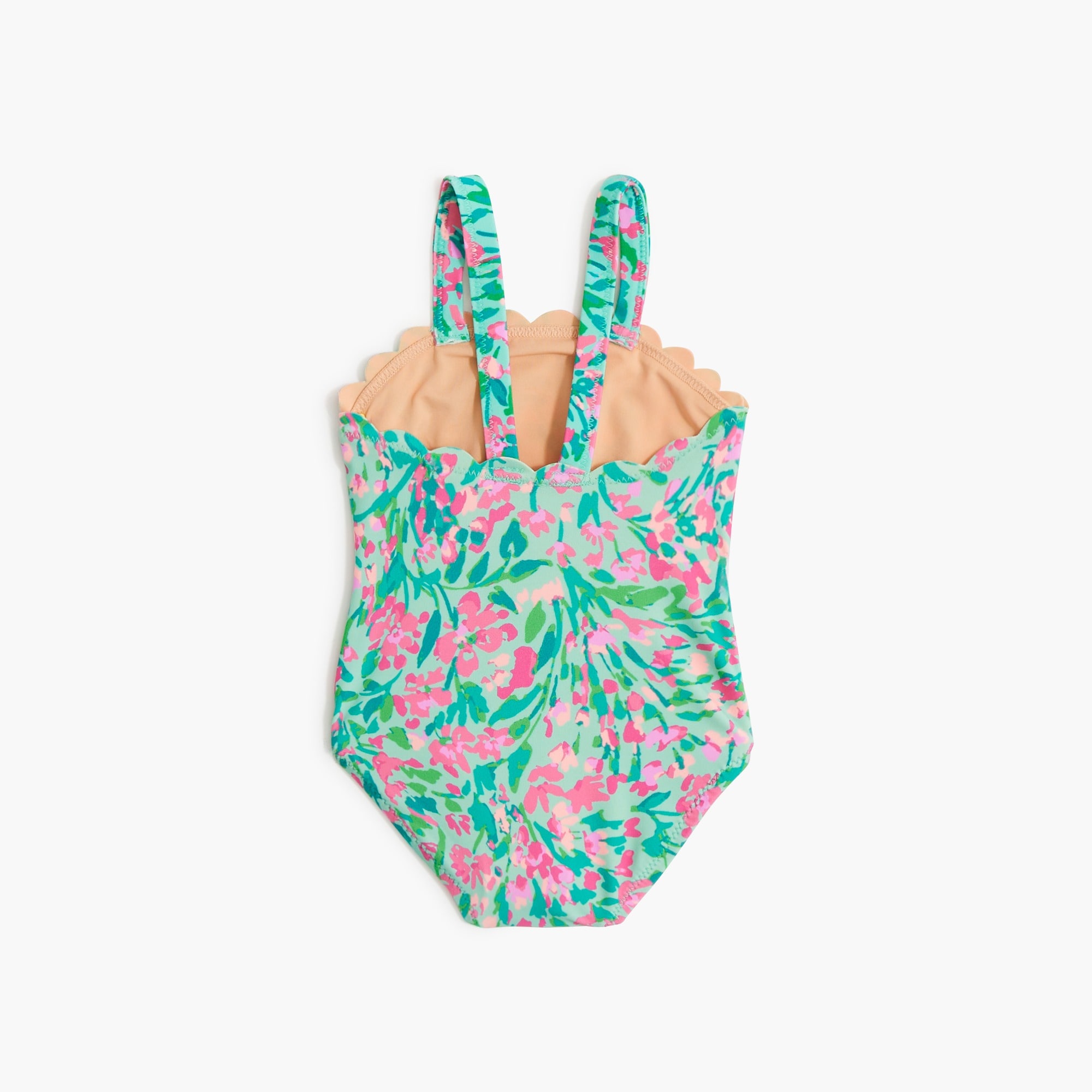 Baby & Toddler Girls' Scalloped One-piece Swimsuit For