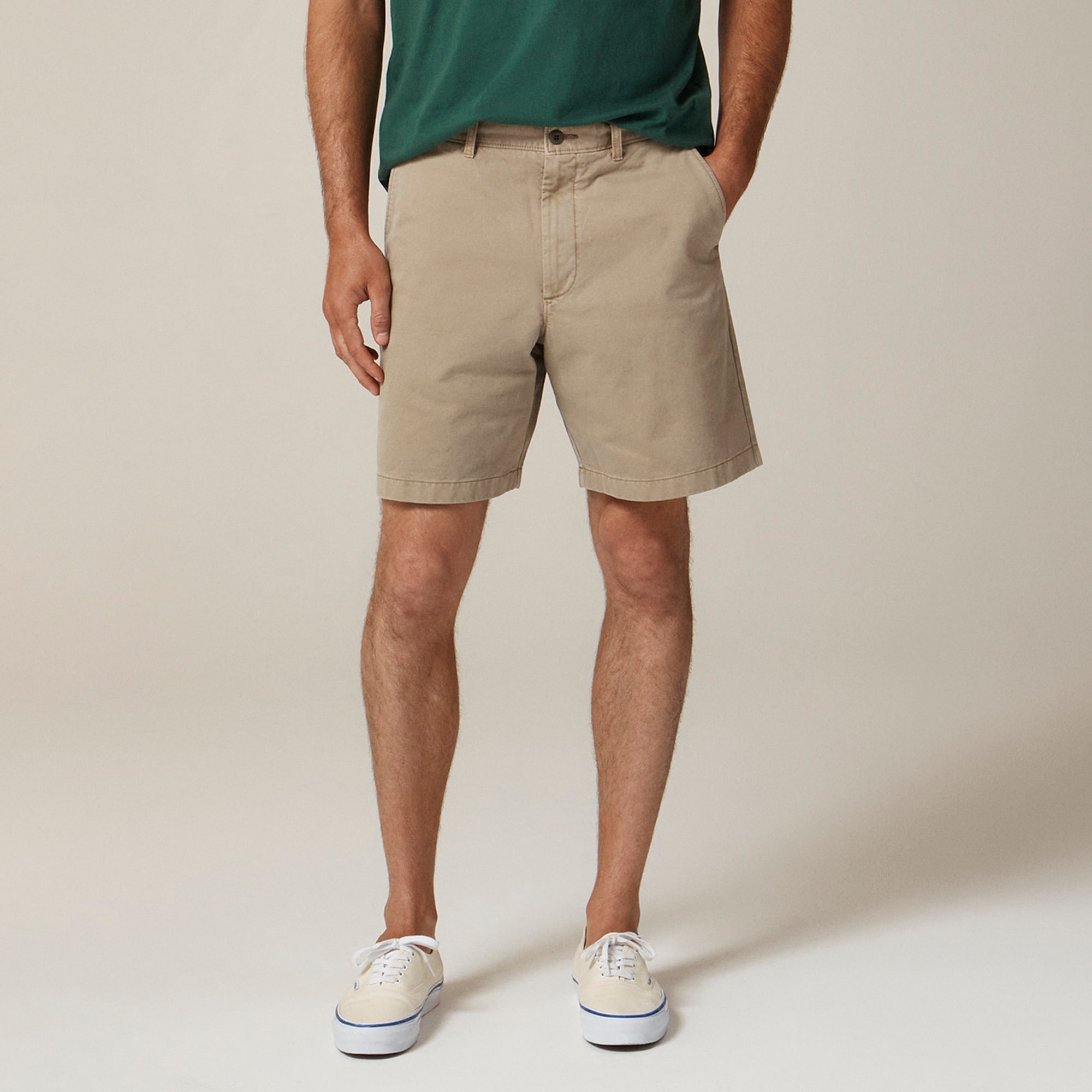 mens 8&quot; Classic chino short