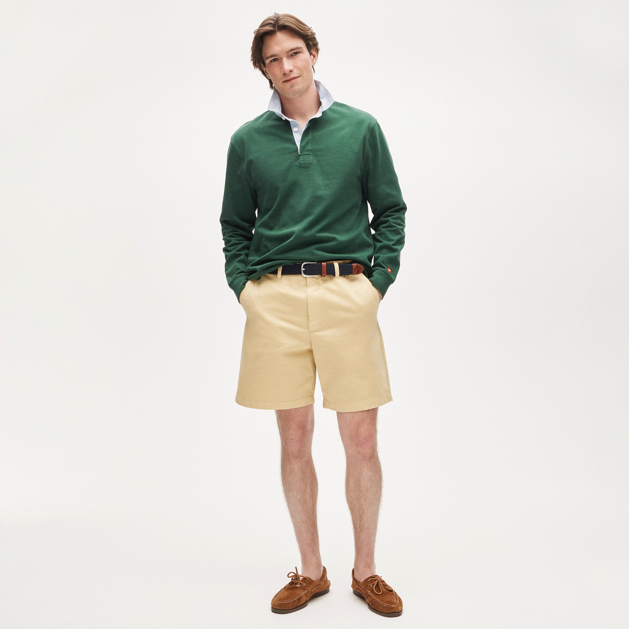 8" Classic chino short