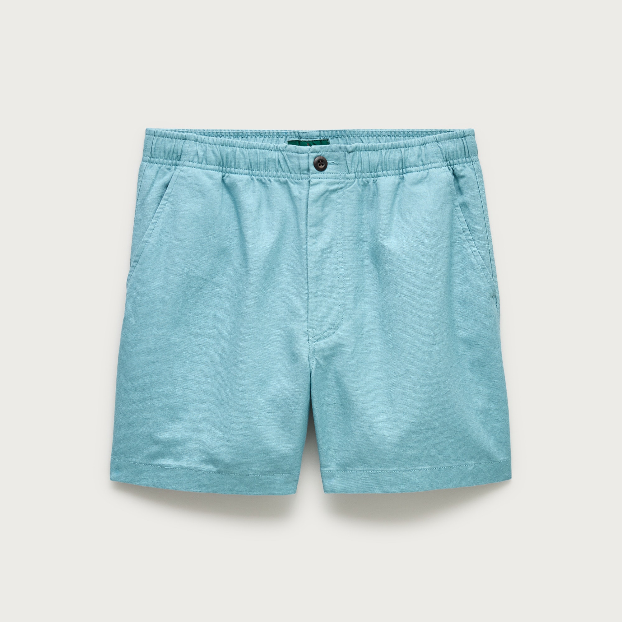 5.5'' Pier short in cotton-linen blend