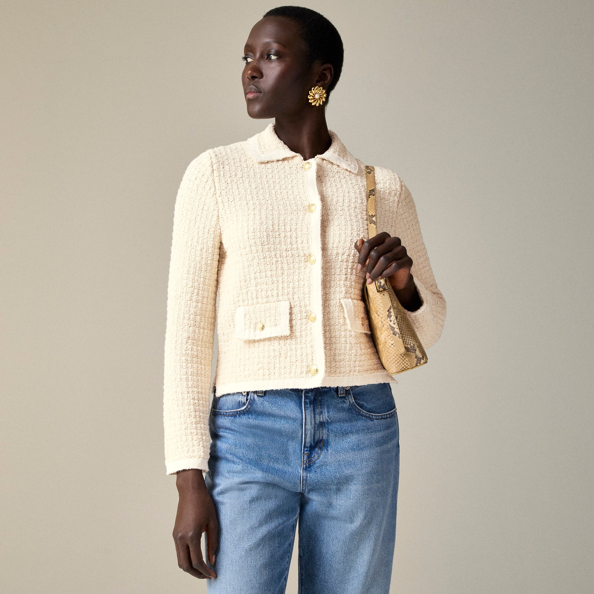 Collection grosgrain lady jacket