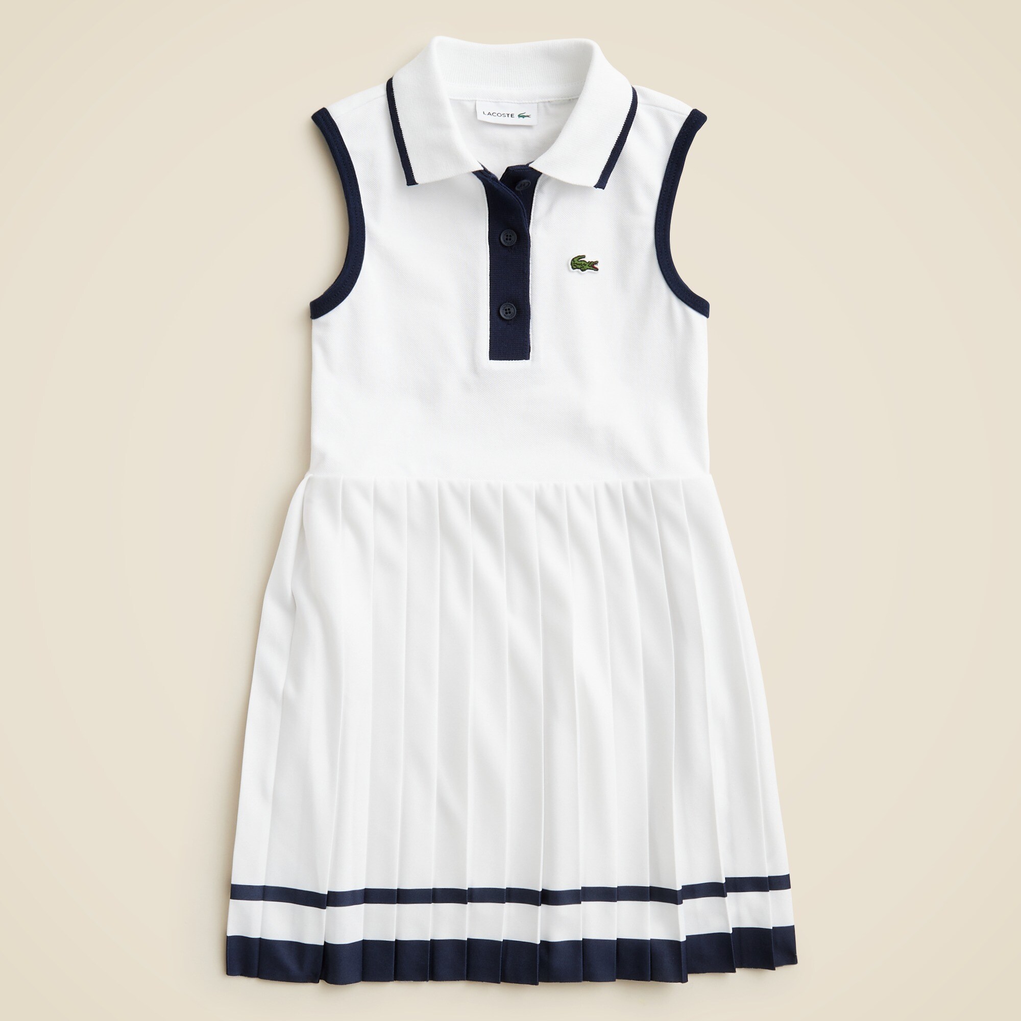 ladies lacoste dress Women's Lacoste LIVE Monogram Patterned Jacquard Polo Dress - Dresses &  Skirts - New In 2026