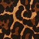 Chain-strap bag in leopard-print calf hair BROWN