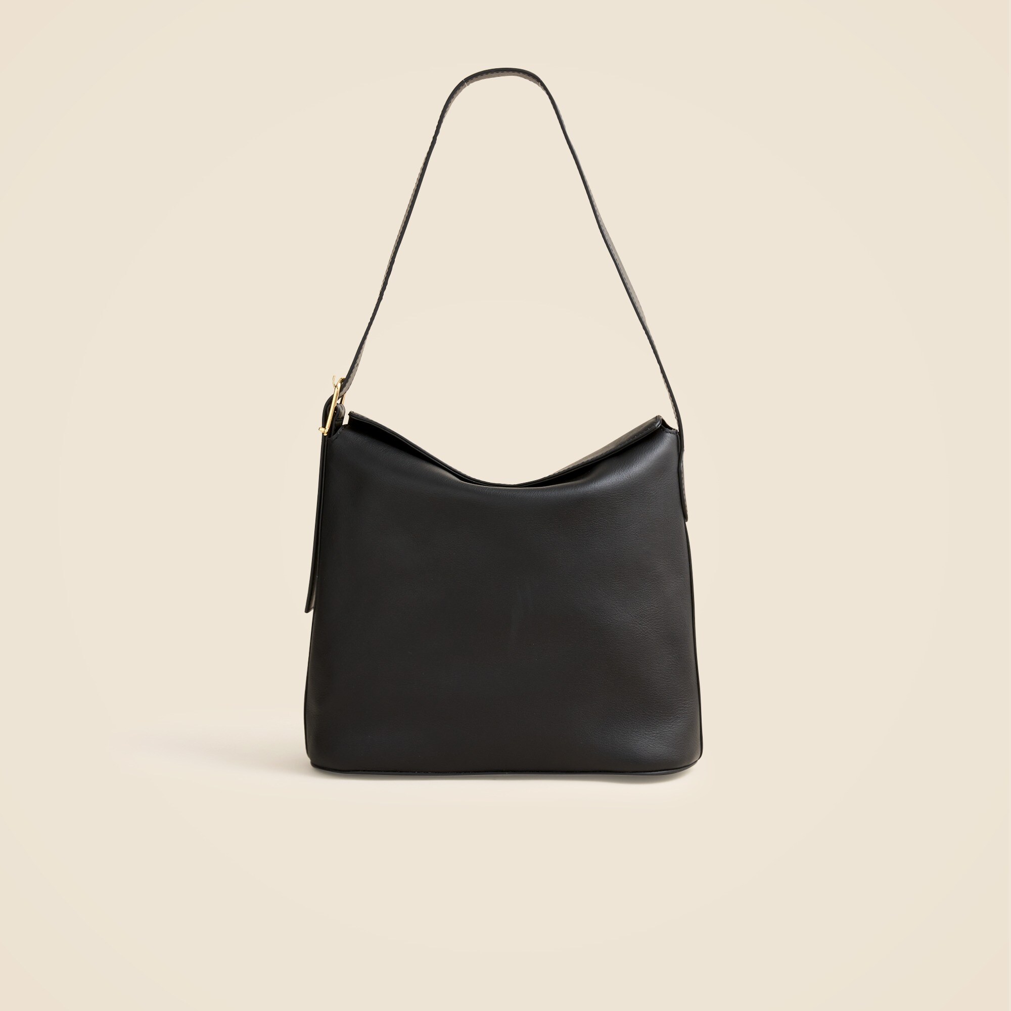 Berkeley shoulder bucket bag in leather