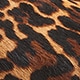 Buckle-strap block heels in leopard-print calf hair BROWN