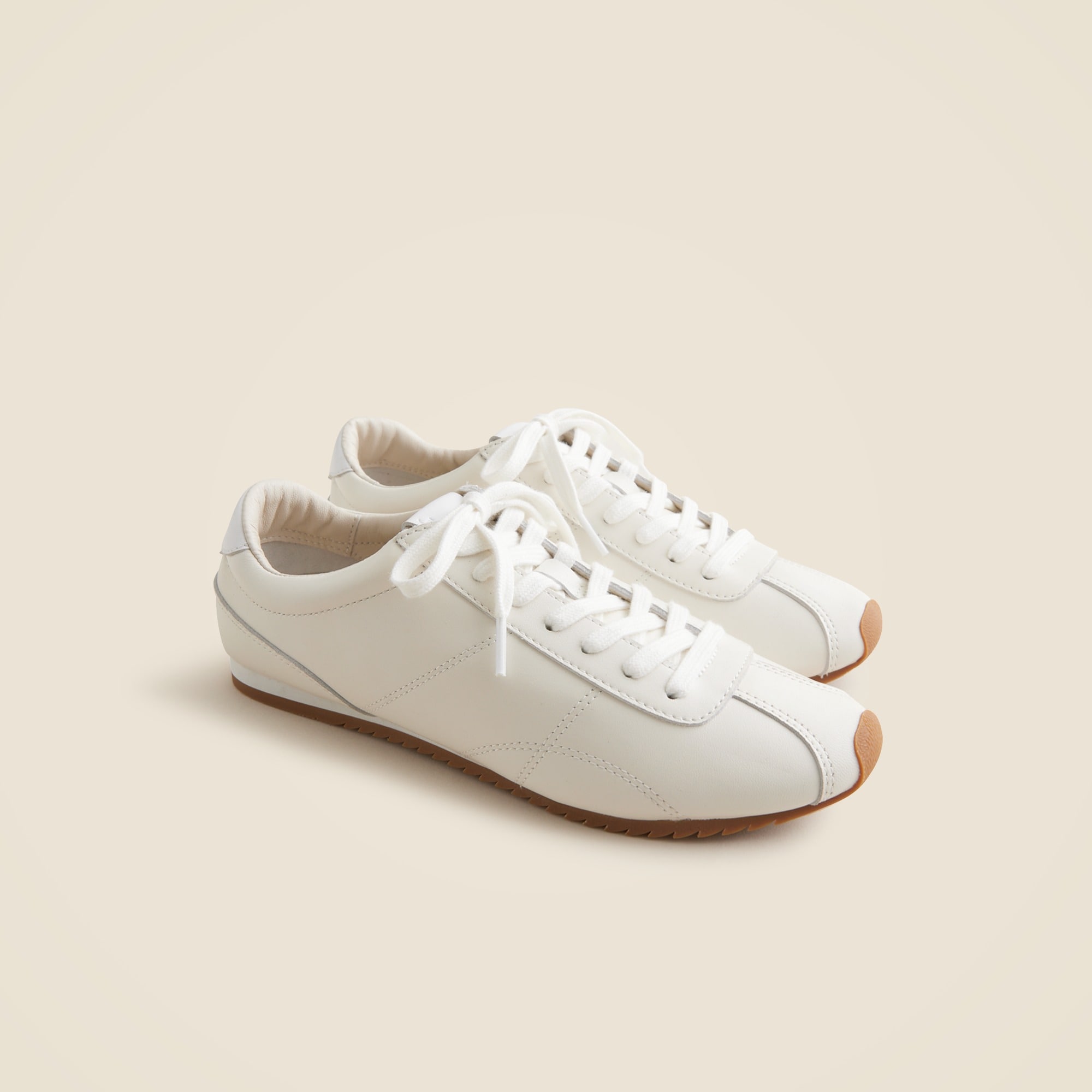 womens Rec sneakers in leather