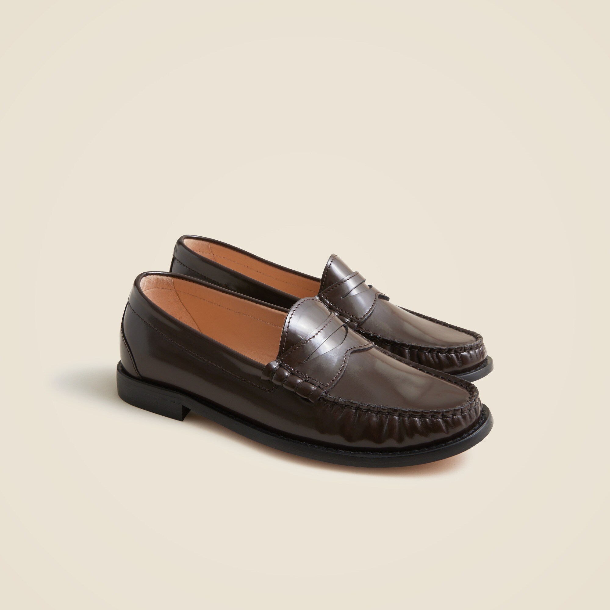womens New Winona penny loafers in Italian spazzolato leather