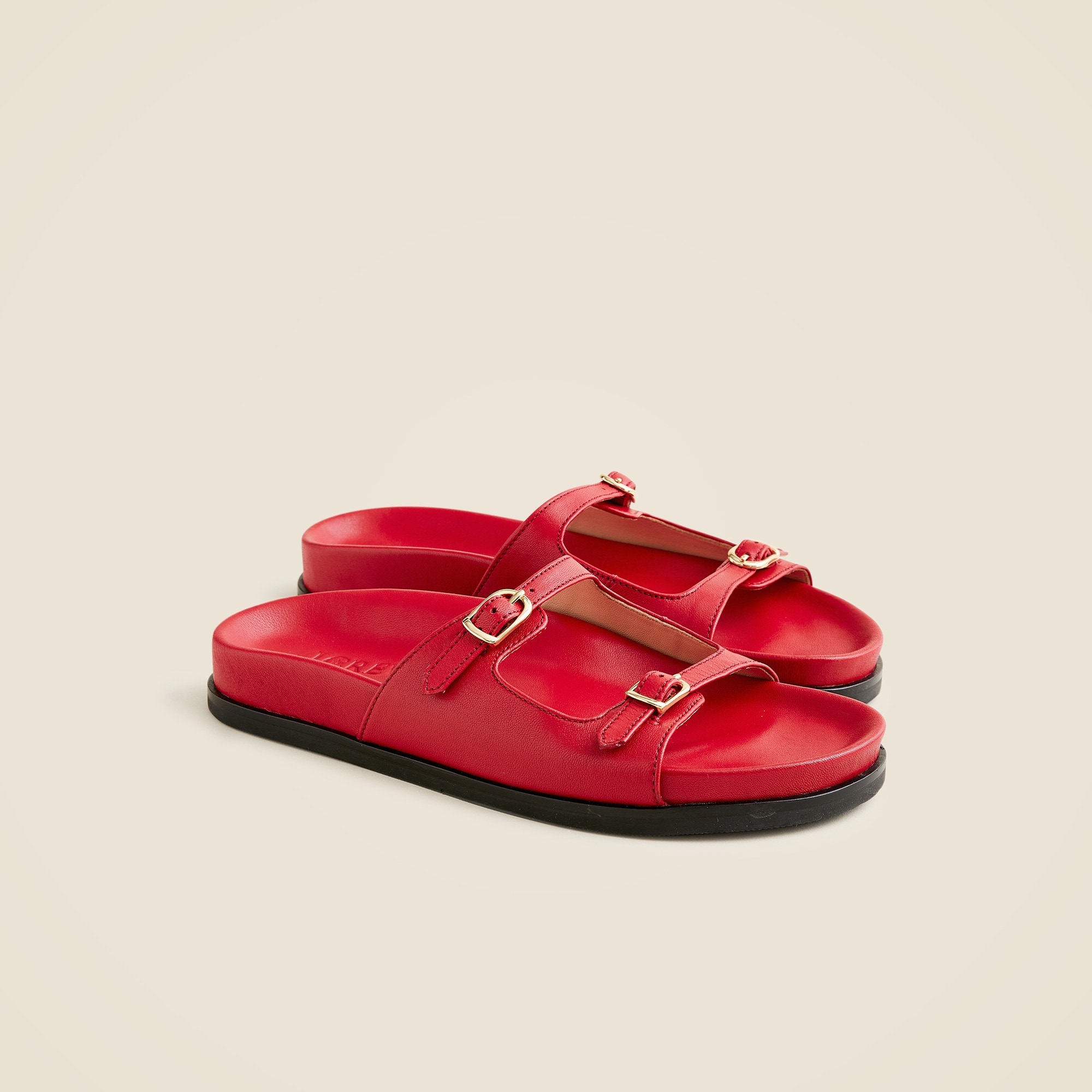  New Colbie buckle sandals in leather