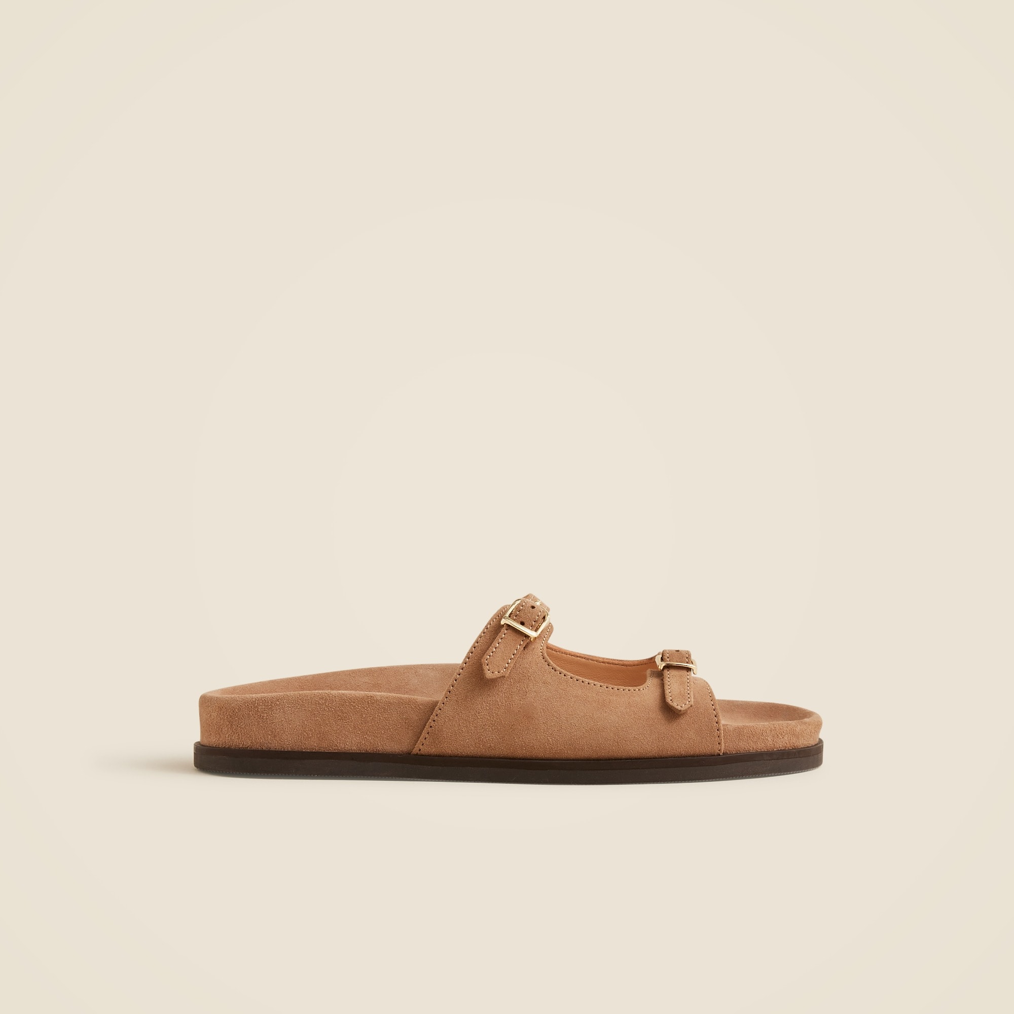 New Colbie buckle sandals in suede