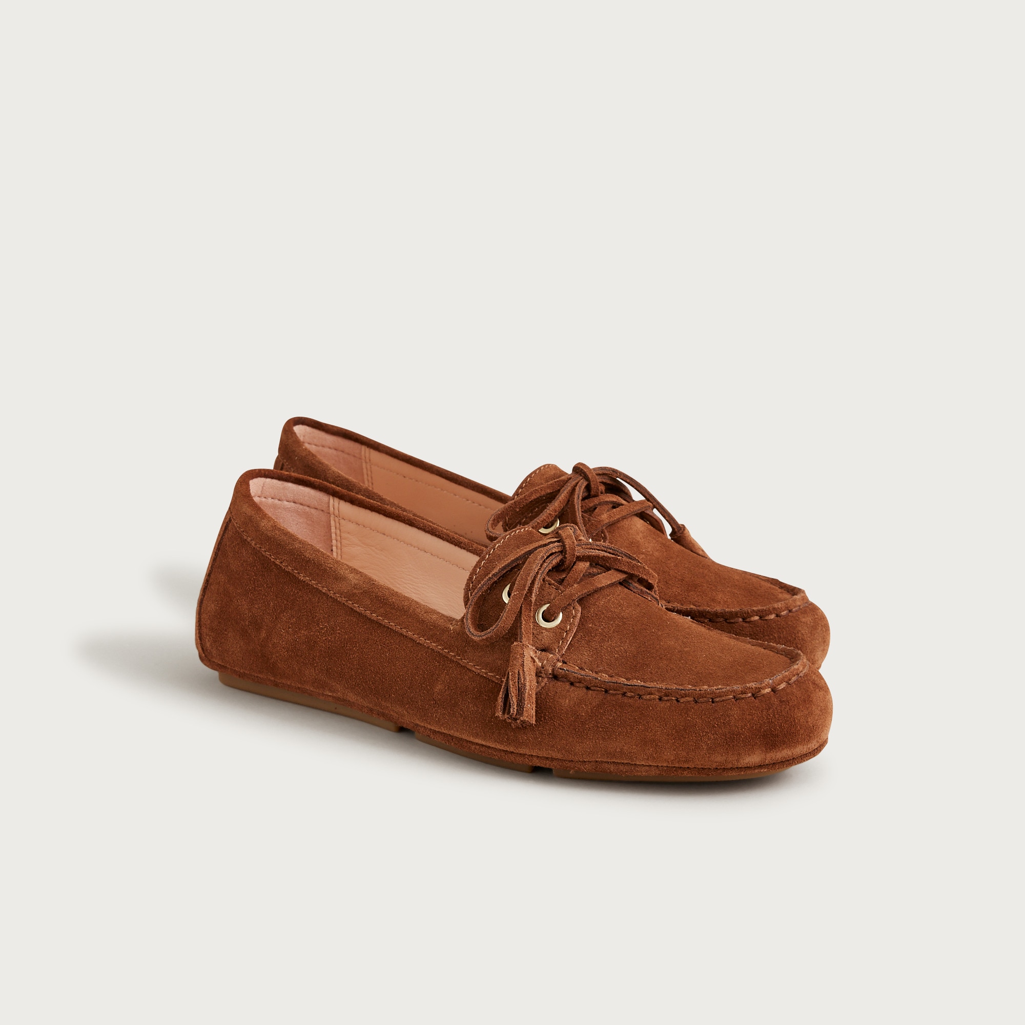 Driving Loafers In Suede For Women