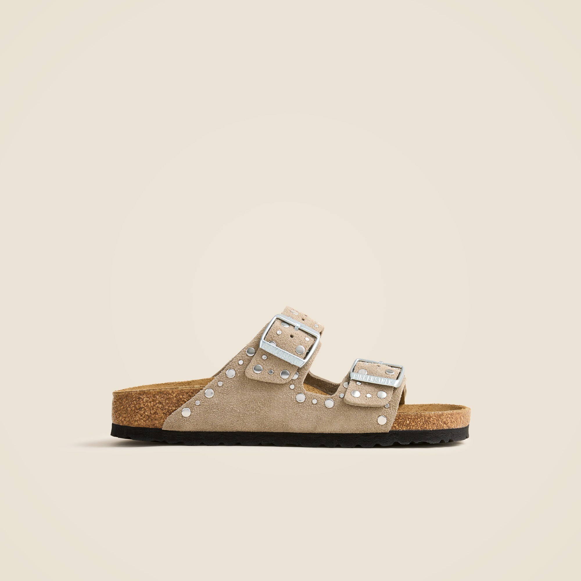 Women's Birkenstock® Arizona riveted suede sandals