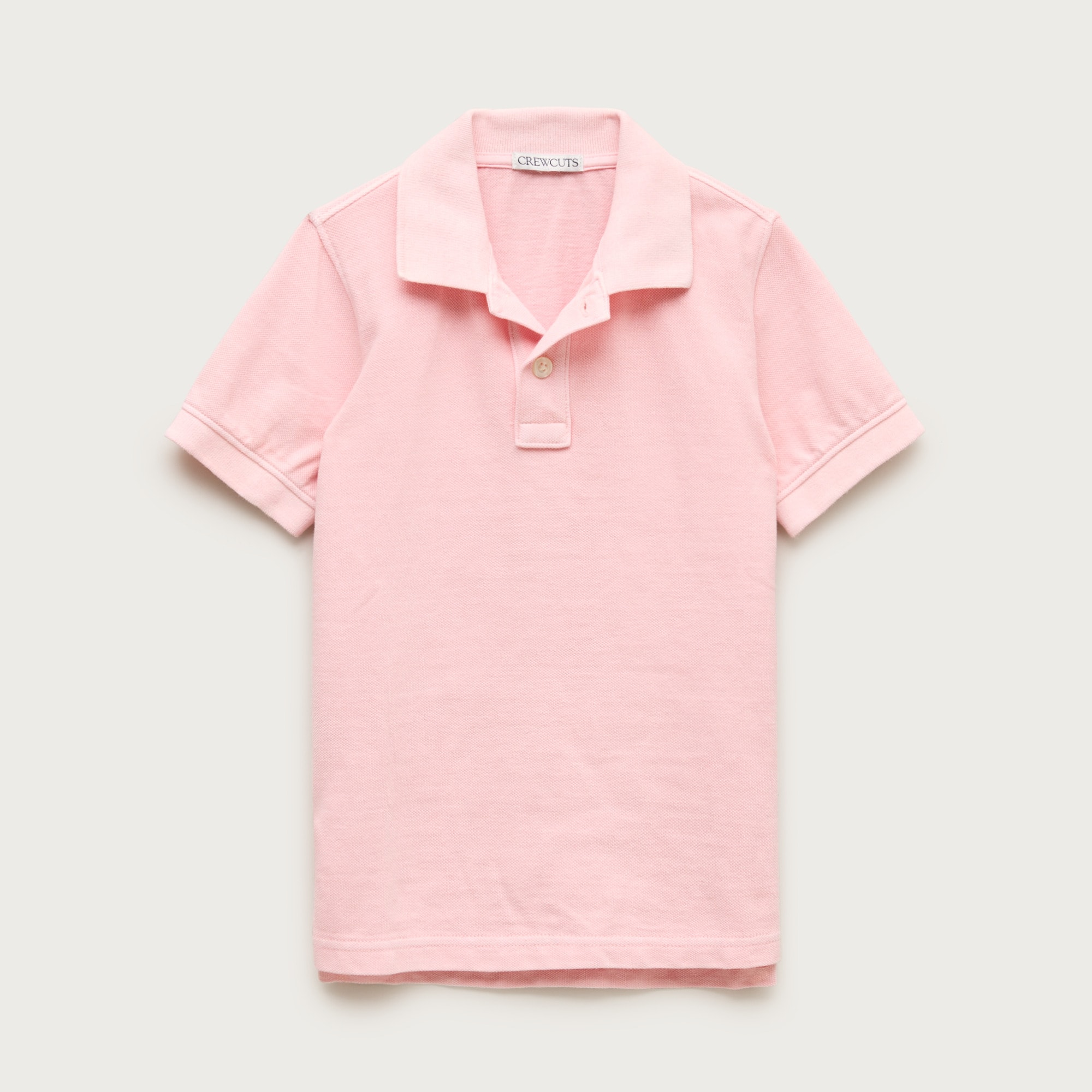  Kids' washed piqu&eacute; polo shirt