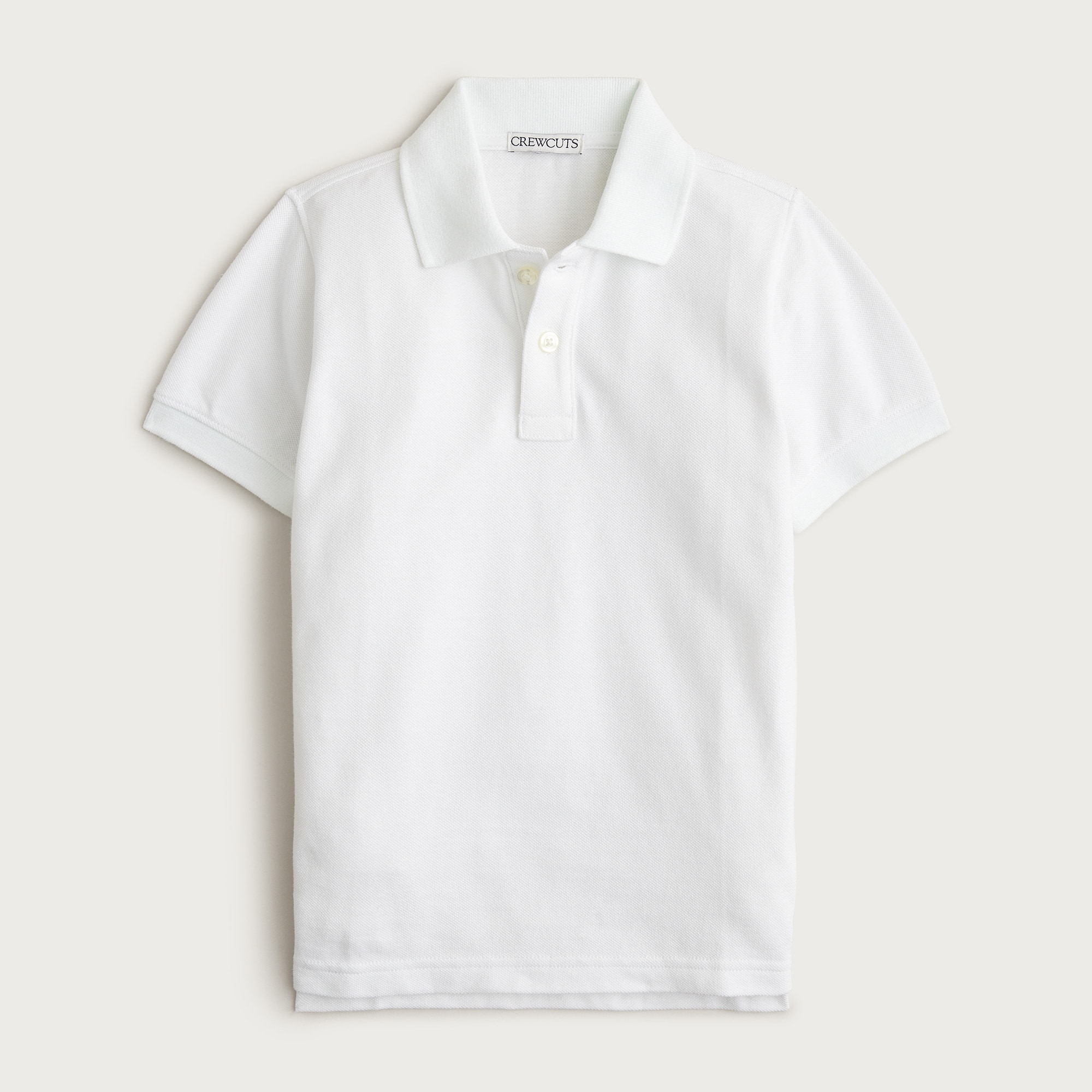  Kids' washed piqu&eacute; polo shirt