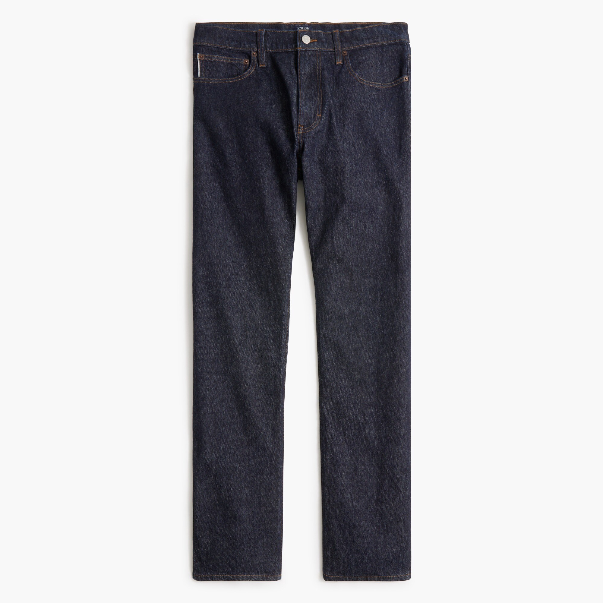 Straight-fit selvedge jean