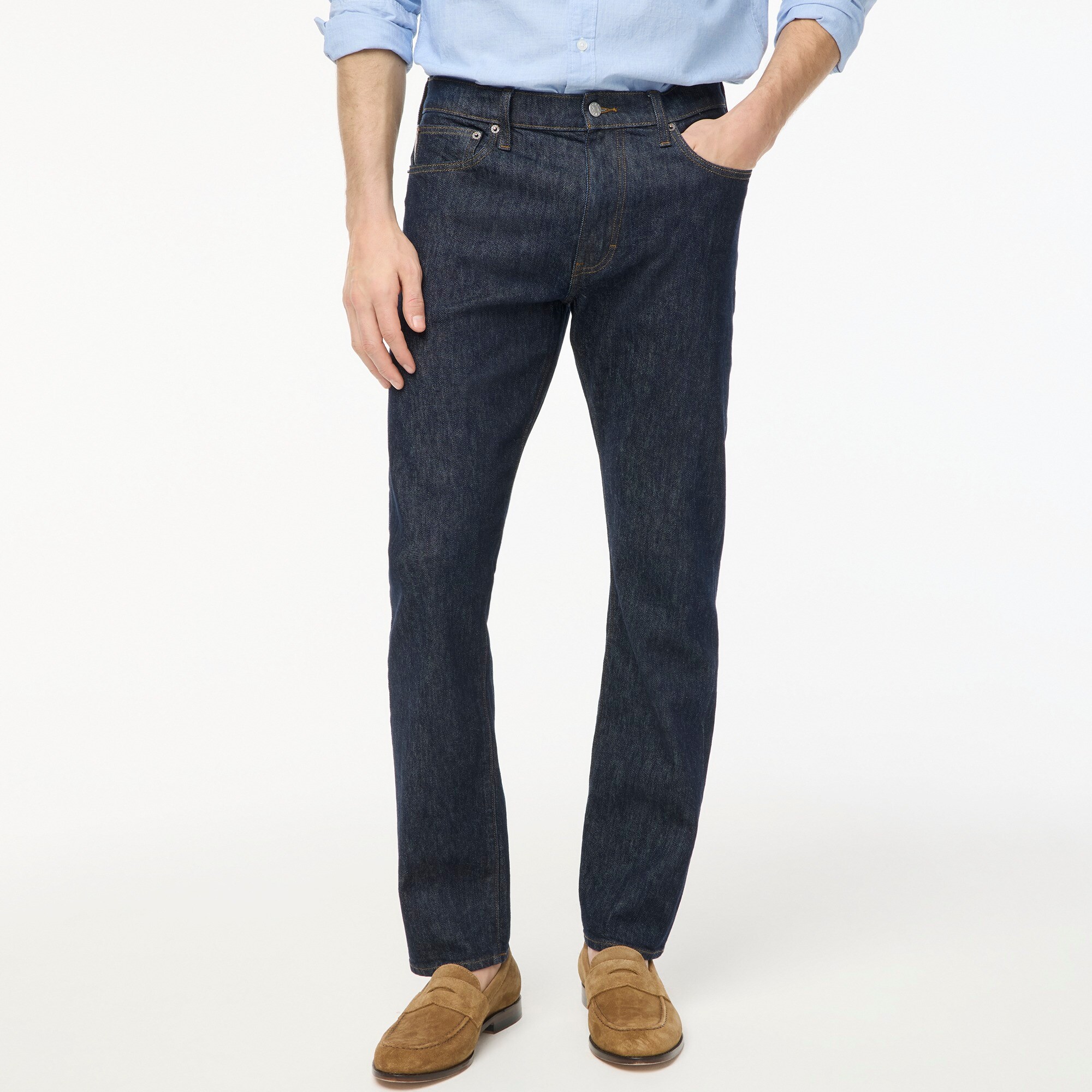 mens Straight-fit selvedge jean