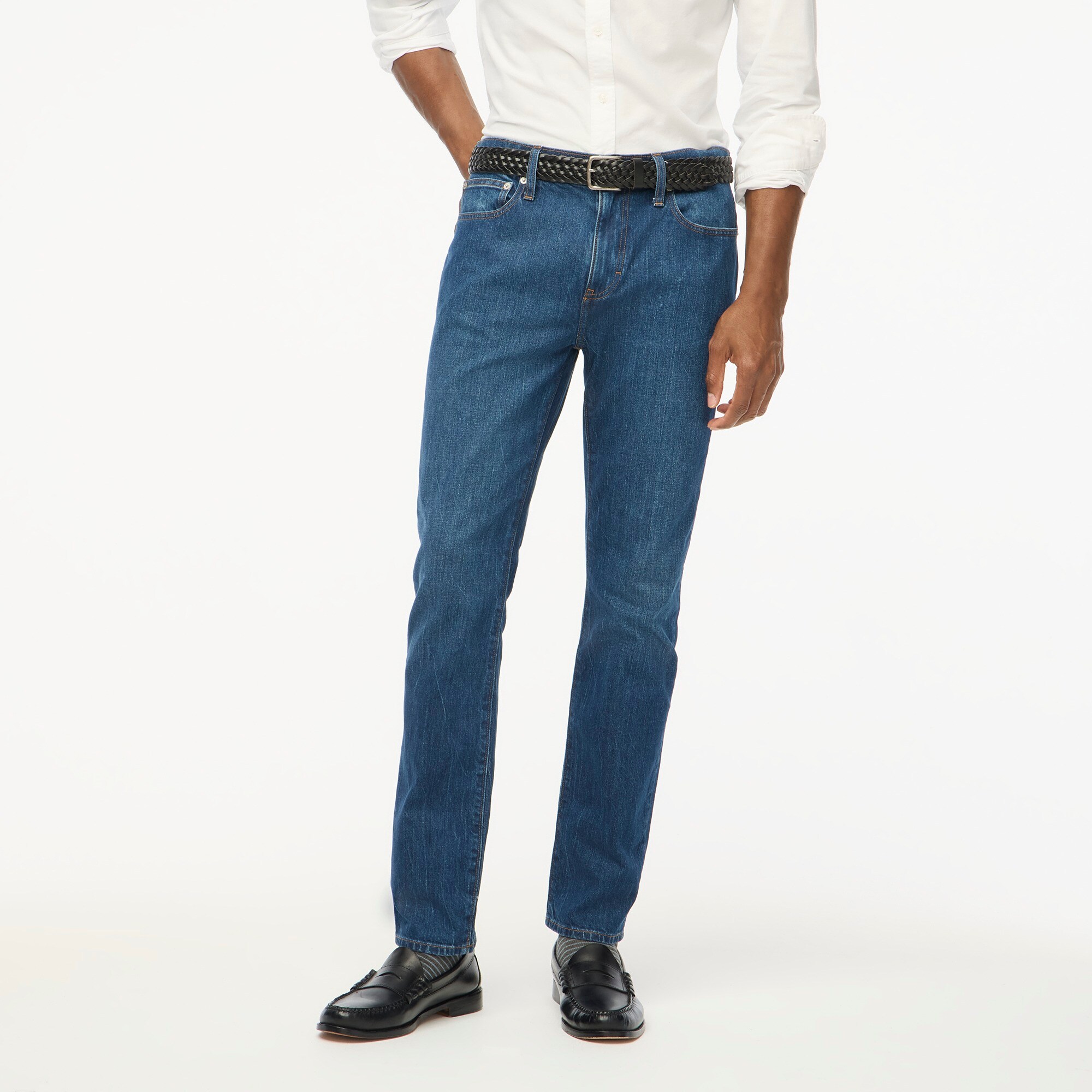 mens Slim-fit jean in vintage stretch