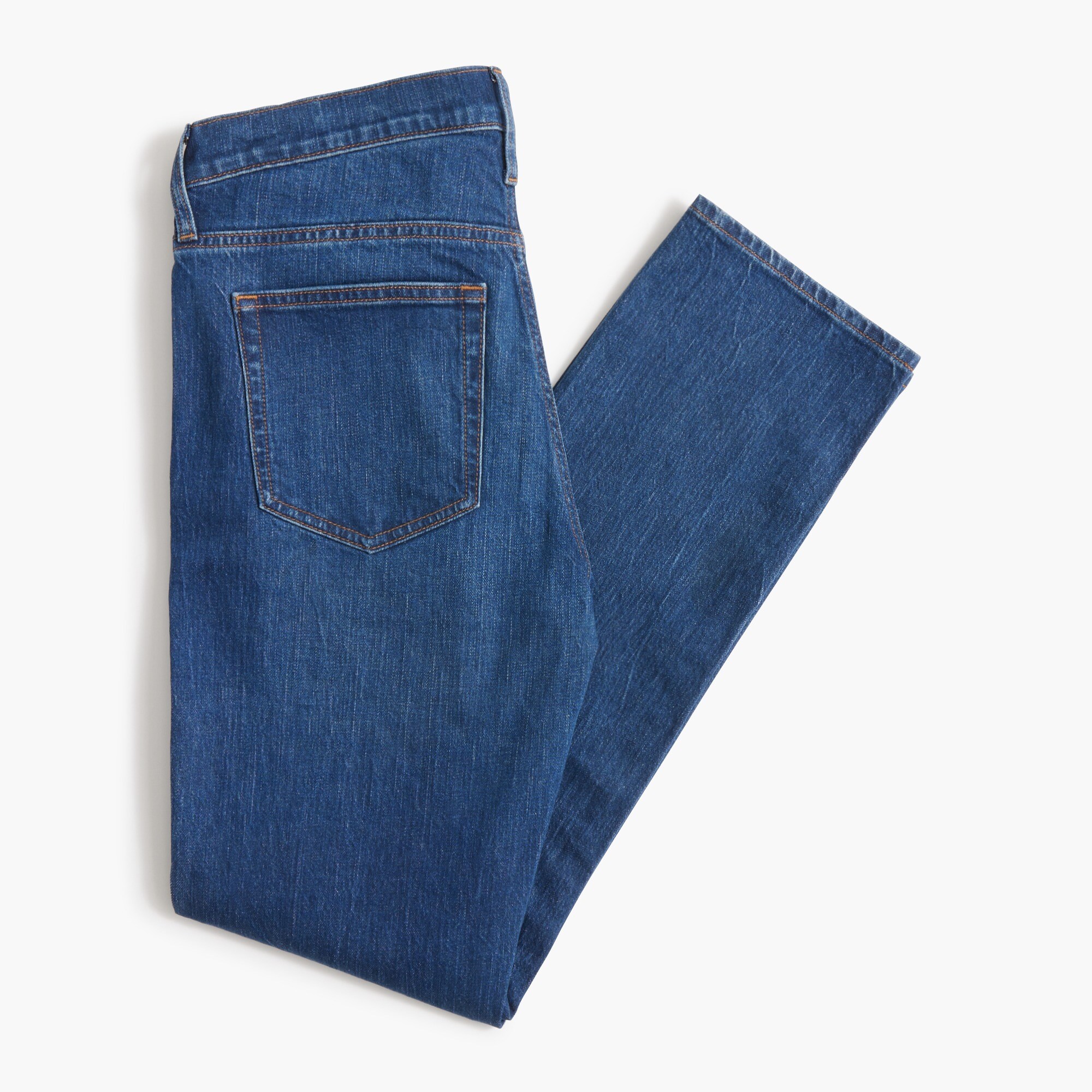 Straight-fit jean in vintage stretch