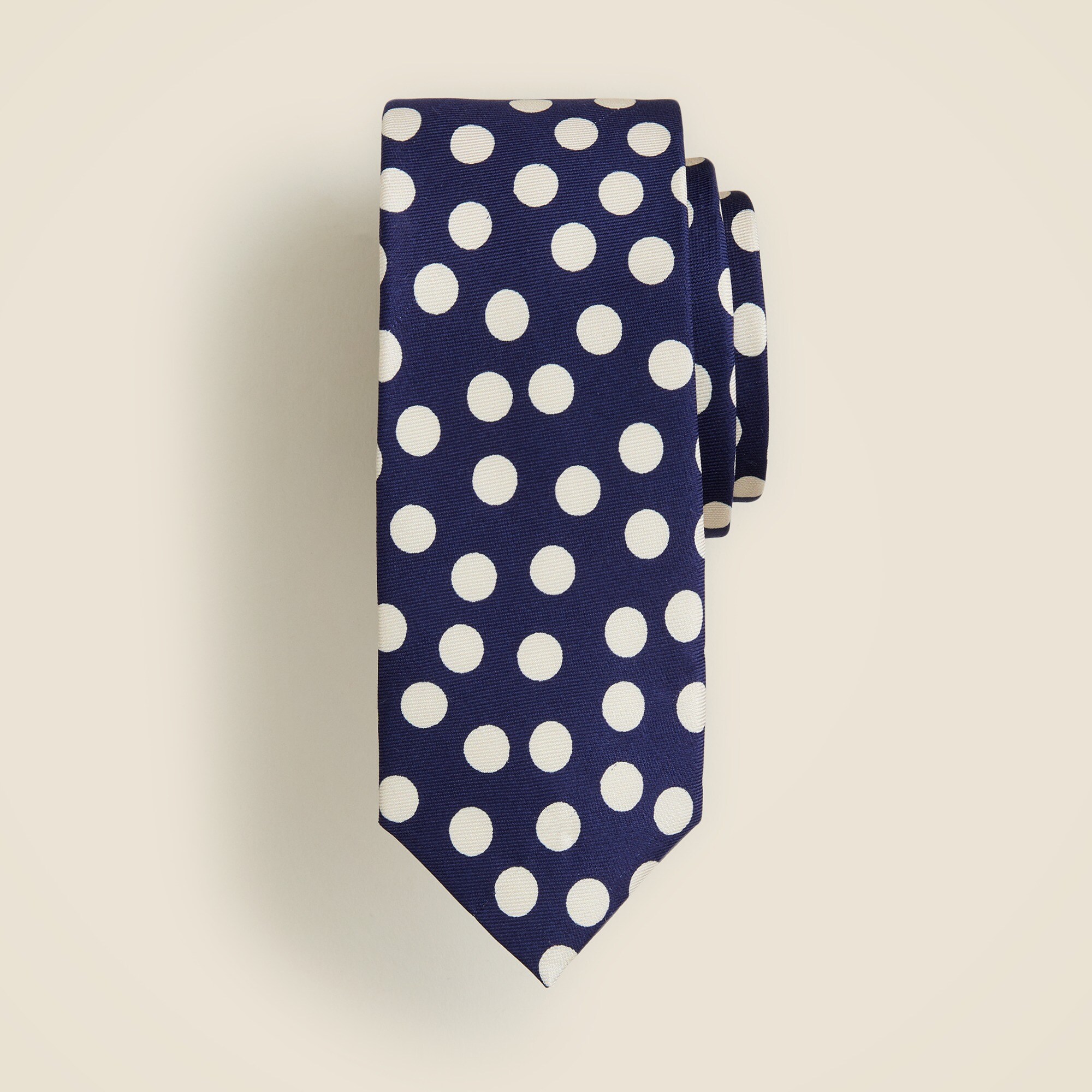  Kids' silk tie in dot