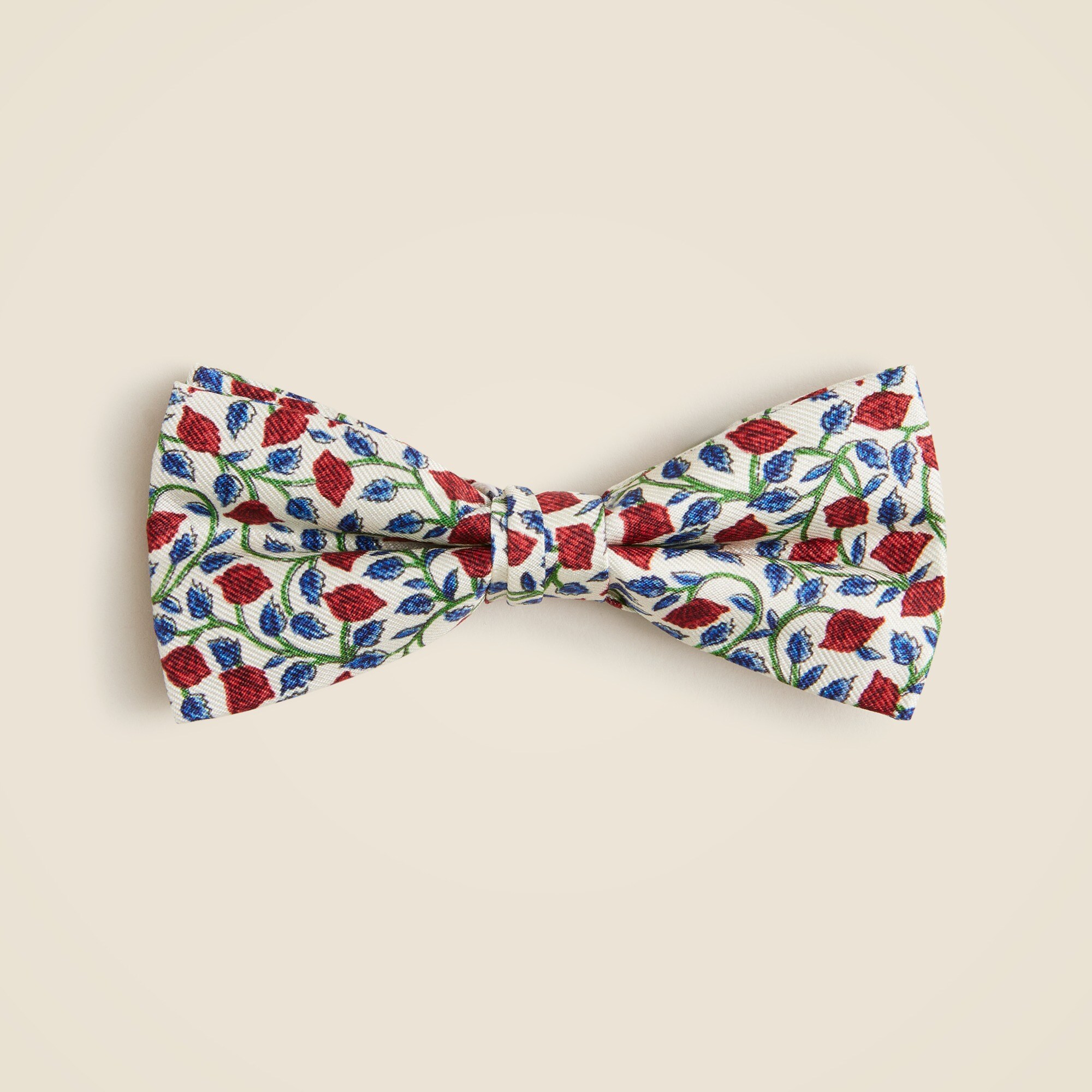 boys Kids' silk bow tie in rosewood floral
