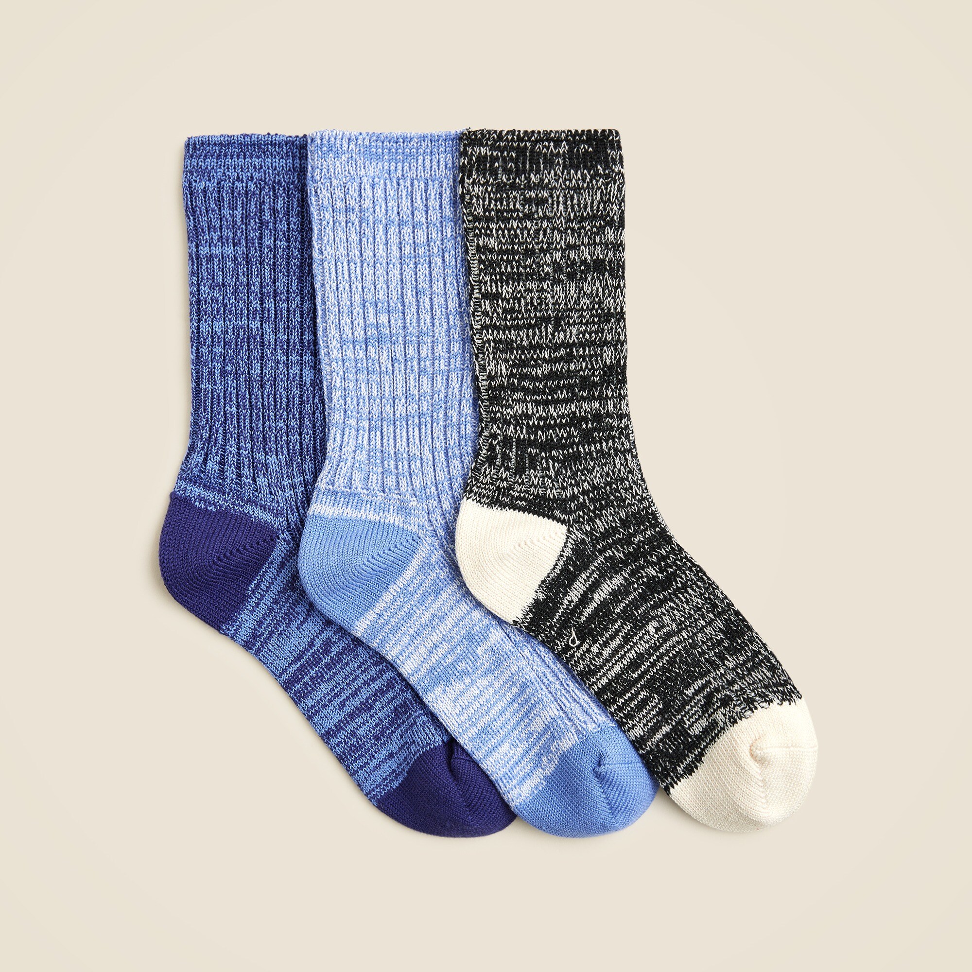 boys Kids' marled trouser socks three-pack