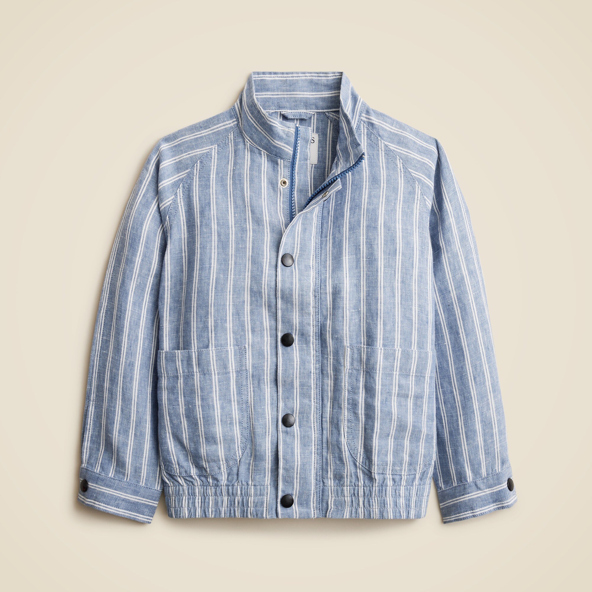 boys Kids' linen jacket in pinstripe