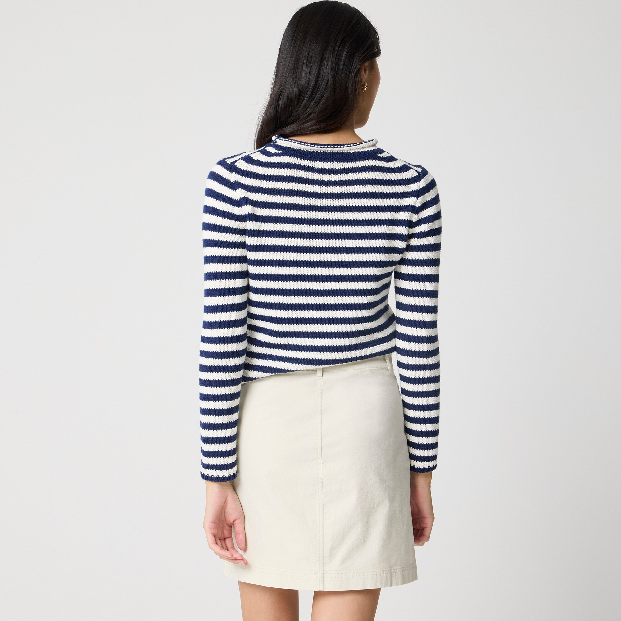 Lizzie patch-pocket mini skirt