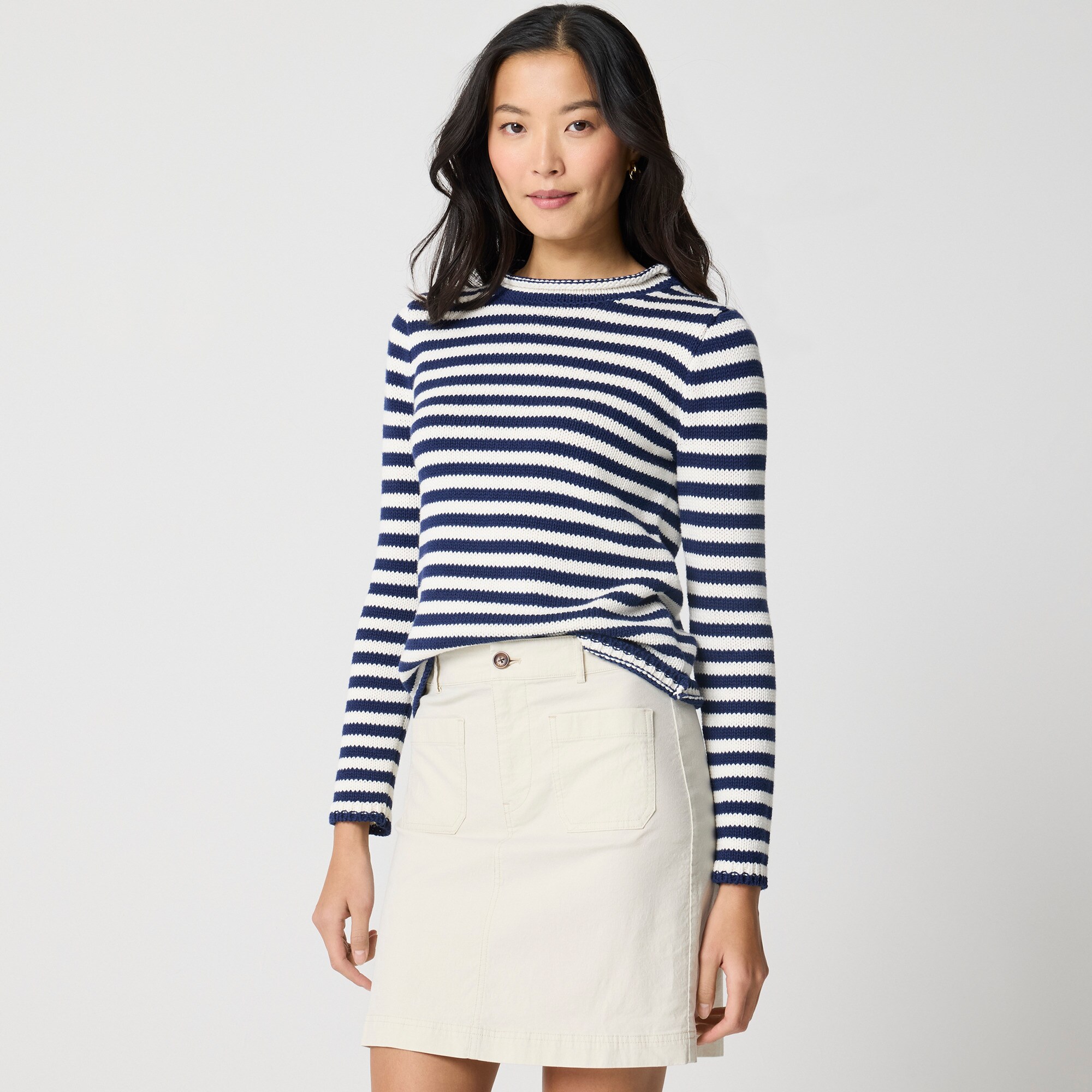 womens Lizzie patch-pocket mini skirt