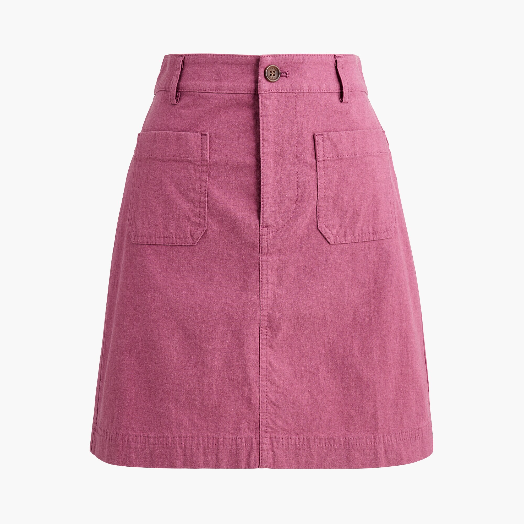 Lizzie patch-pocket mini skirt