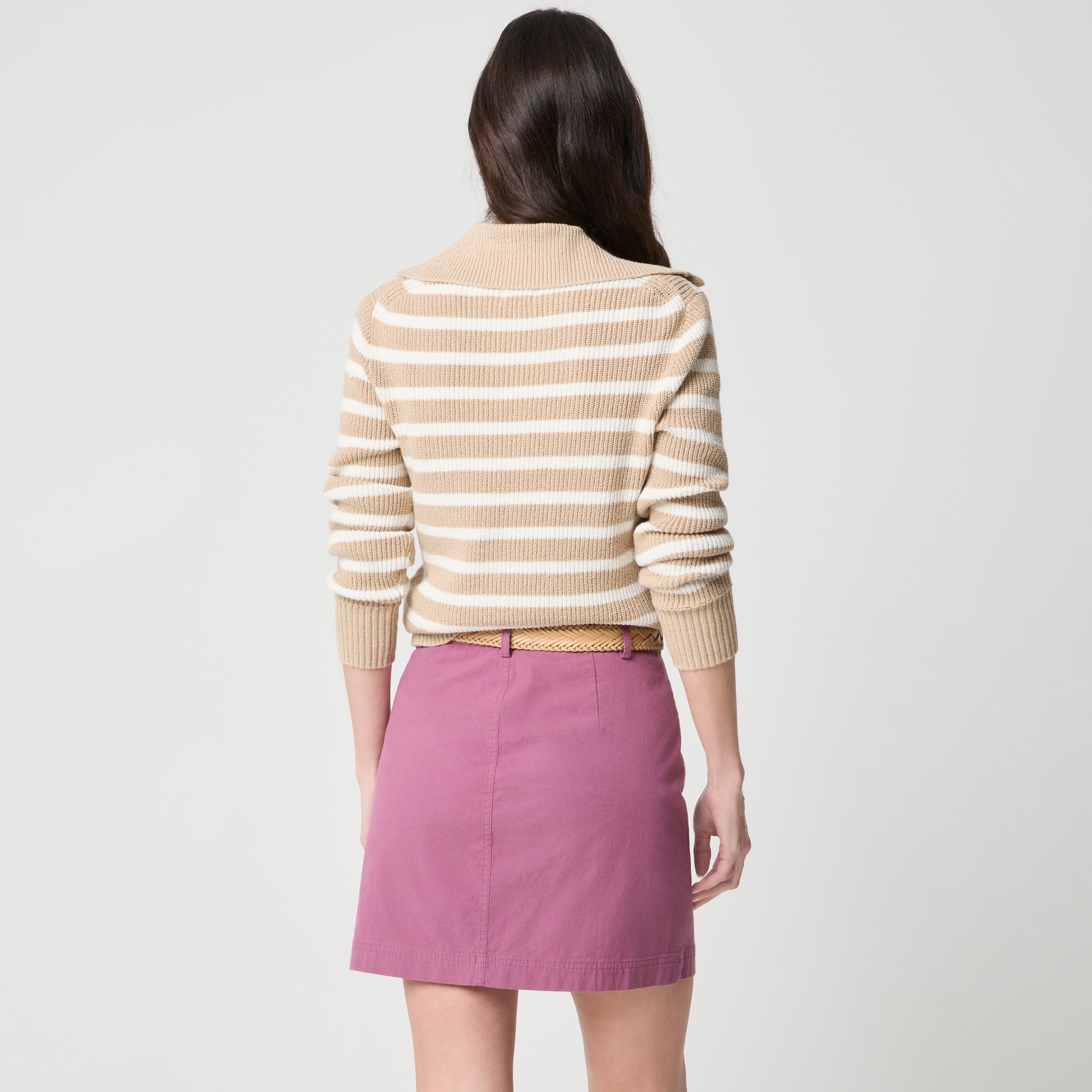 Lizzie patch-pocket mini skirt