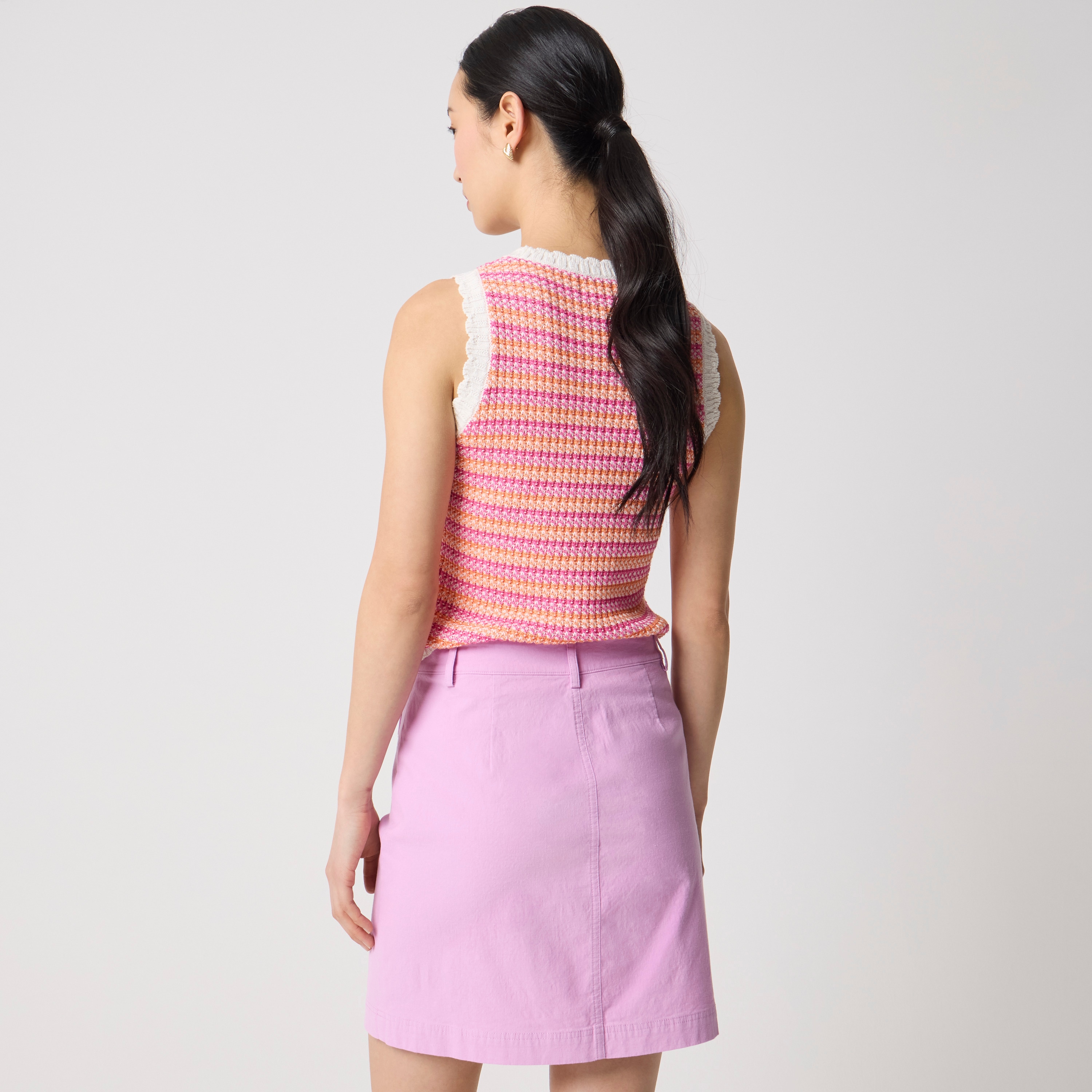 Lizzie Patch-pocket Mini Skirt For Women | Factory