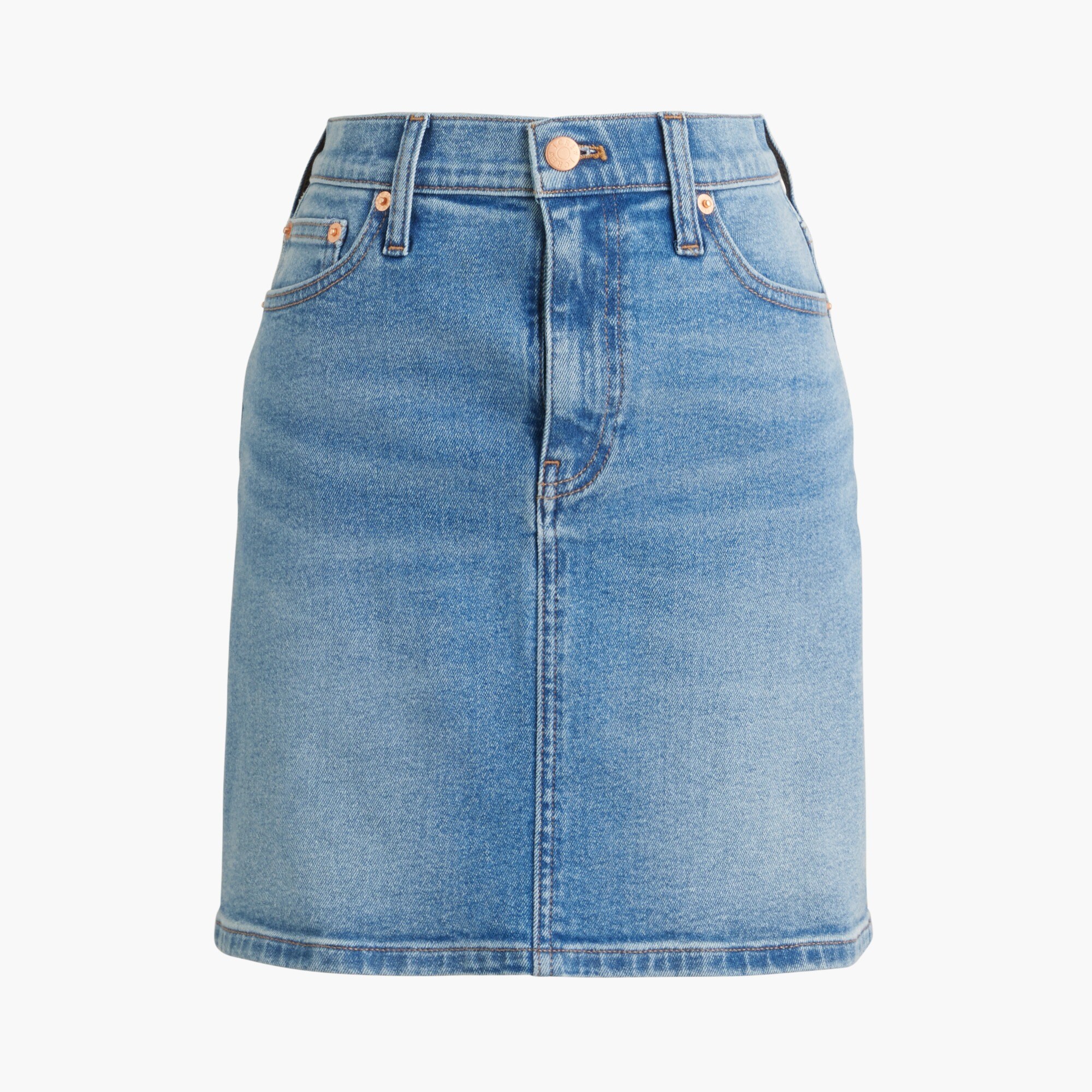 Denim mini skirt