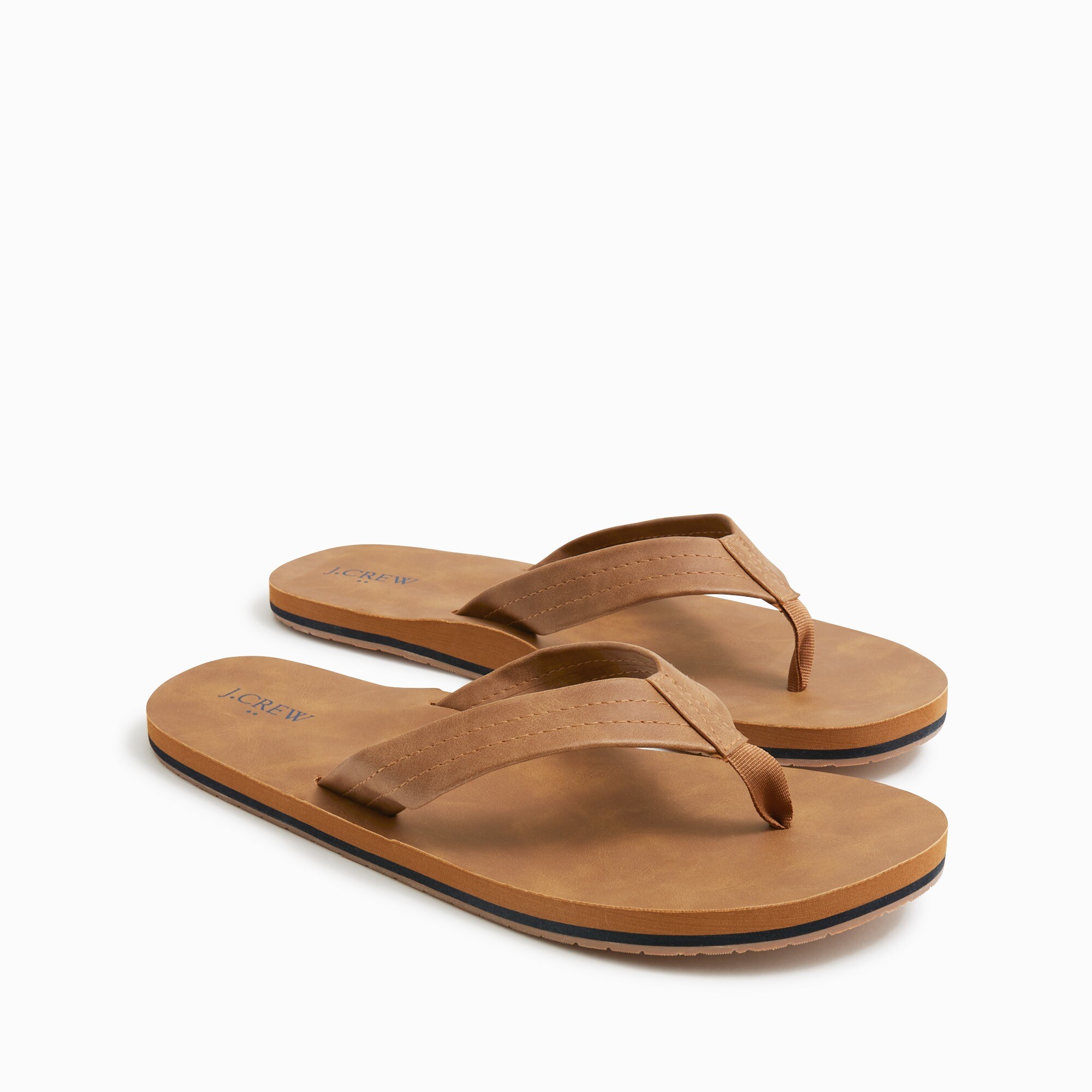 double-layer flip-flops for men